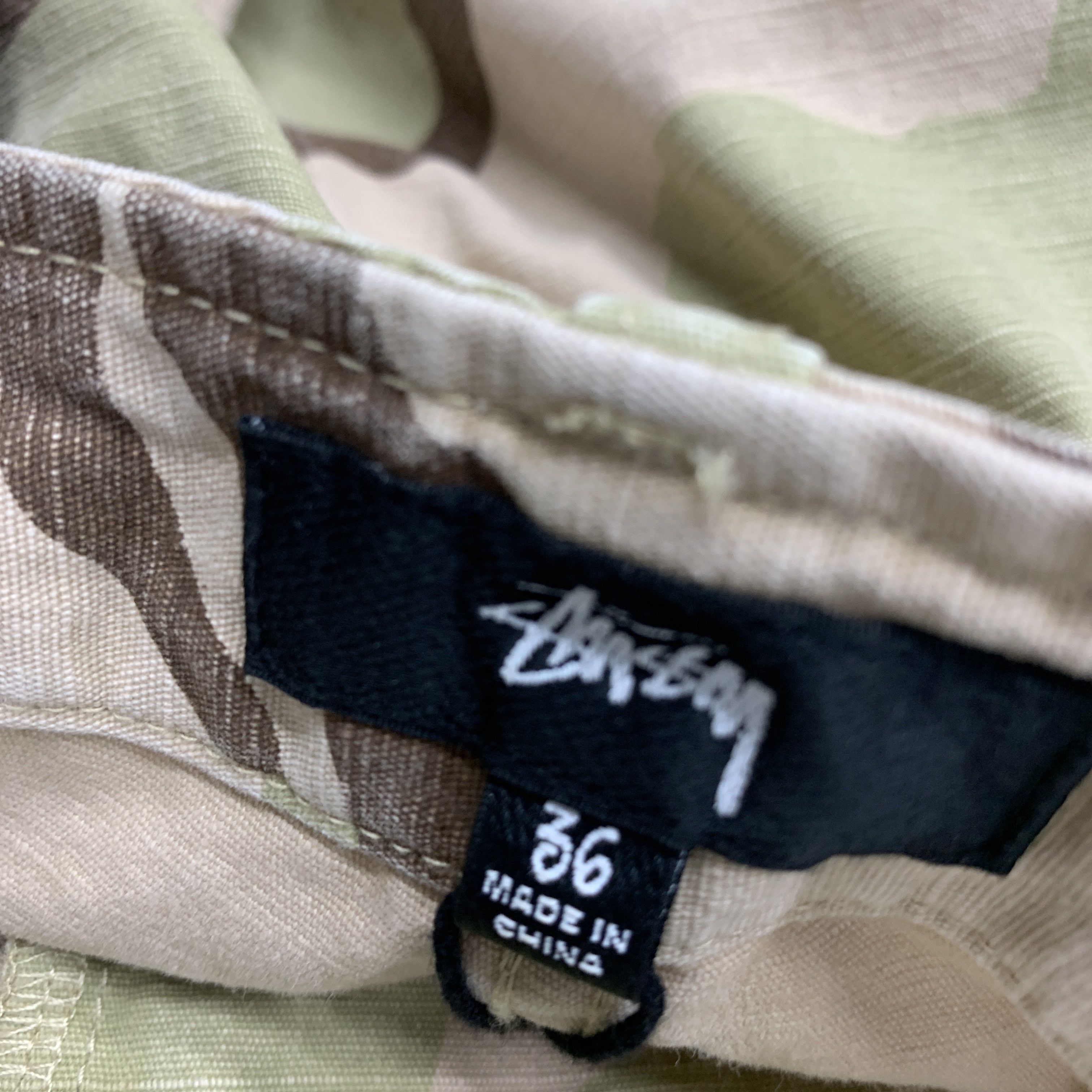 Stussy Stussy Camo Cargo Pants Size 36 Size US 36 / EU 52 - 2 Thumbnail