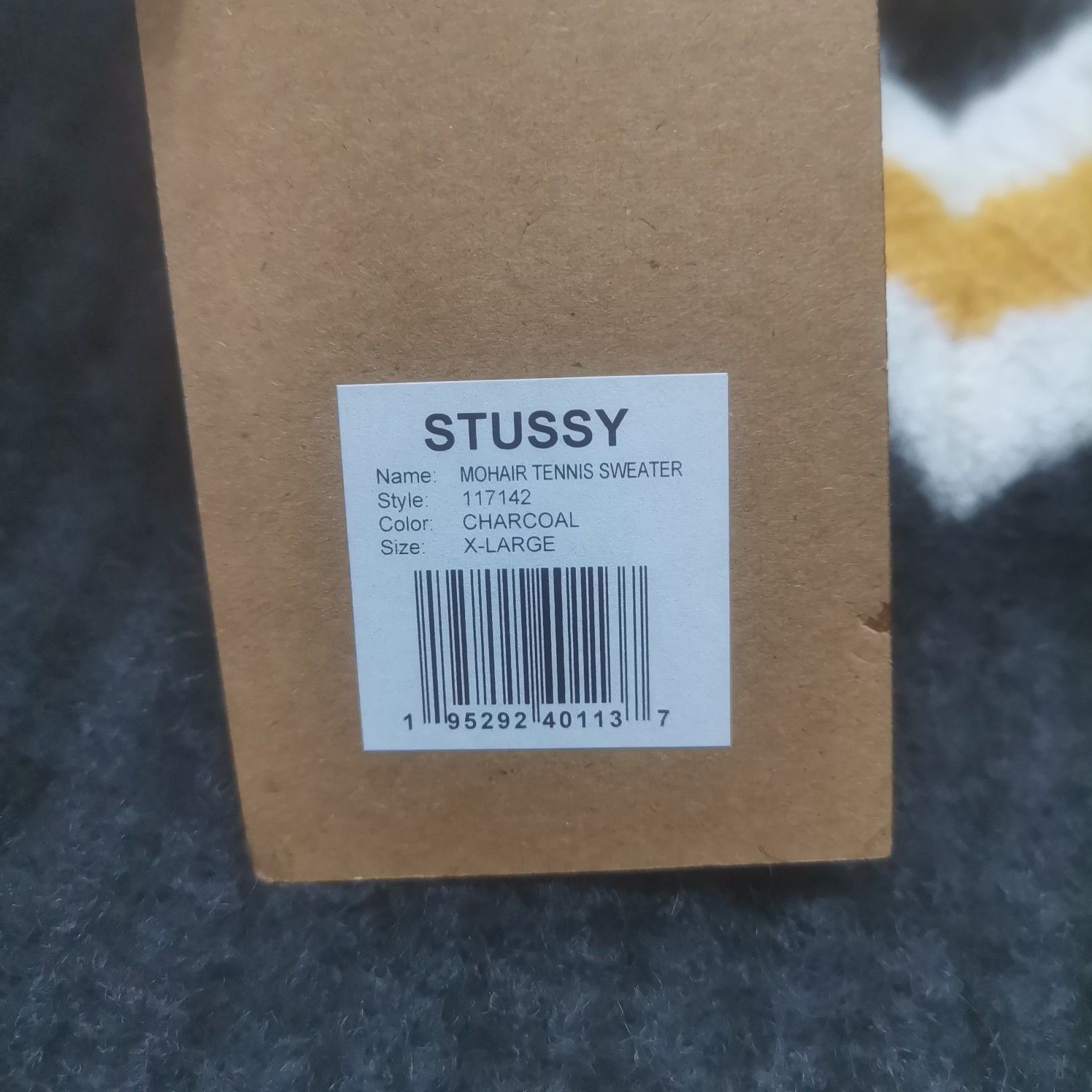 Stussy Stussy Mohair Tennis Sweater Size XL Size US XL / EU 56 / 4 - 3 Thumbnail