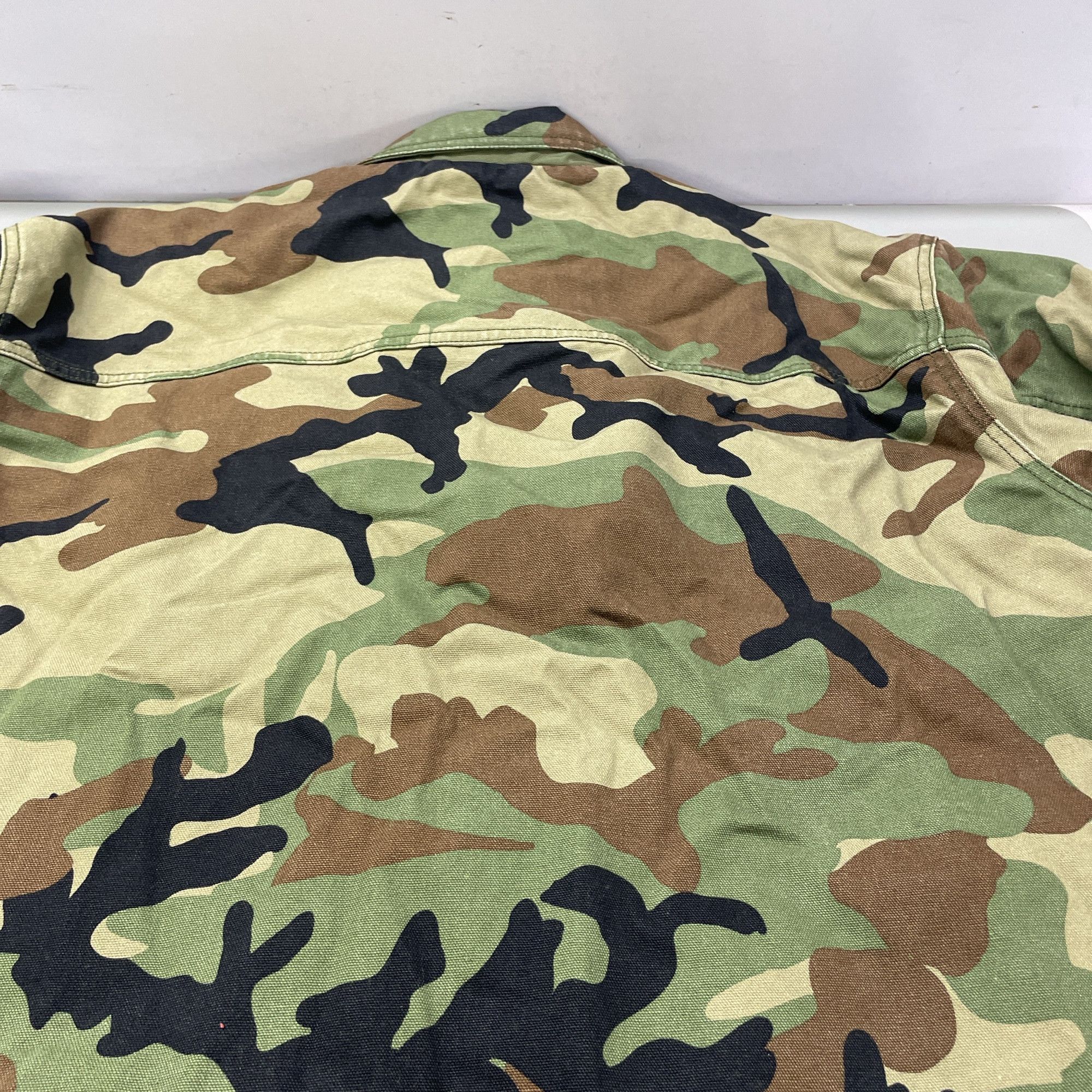 Stussy Stussy Camo Quilted Jacket Size XL Size US XL / EU 56 / 4 - 5 Thumbnail