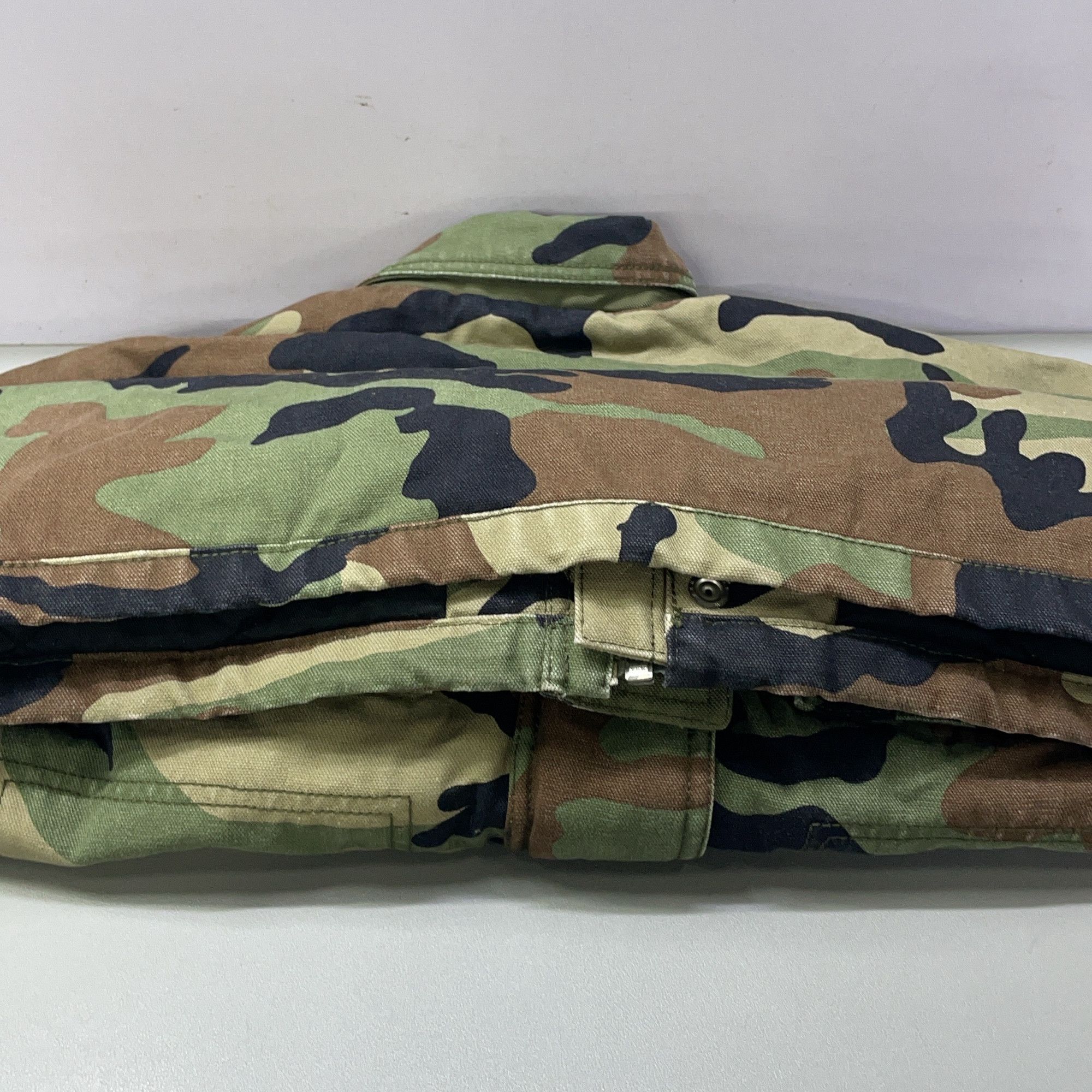 Stussy Stussy Camo Quilted Jacket Size XL Size US XL / EU 56 / 4 - 14 Thumbnail