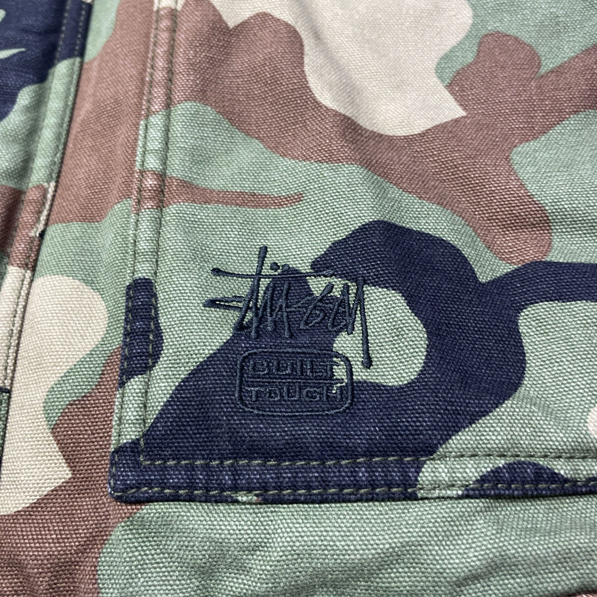 Stussy Stussy Camo Quilted Jacket Size XL Size US XL / EU 56 / 4 - 6 Thumbnail