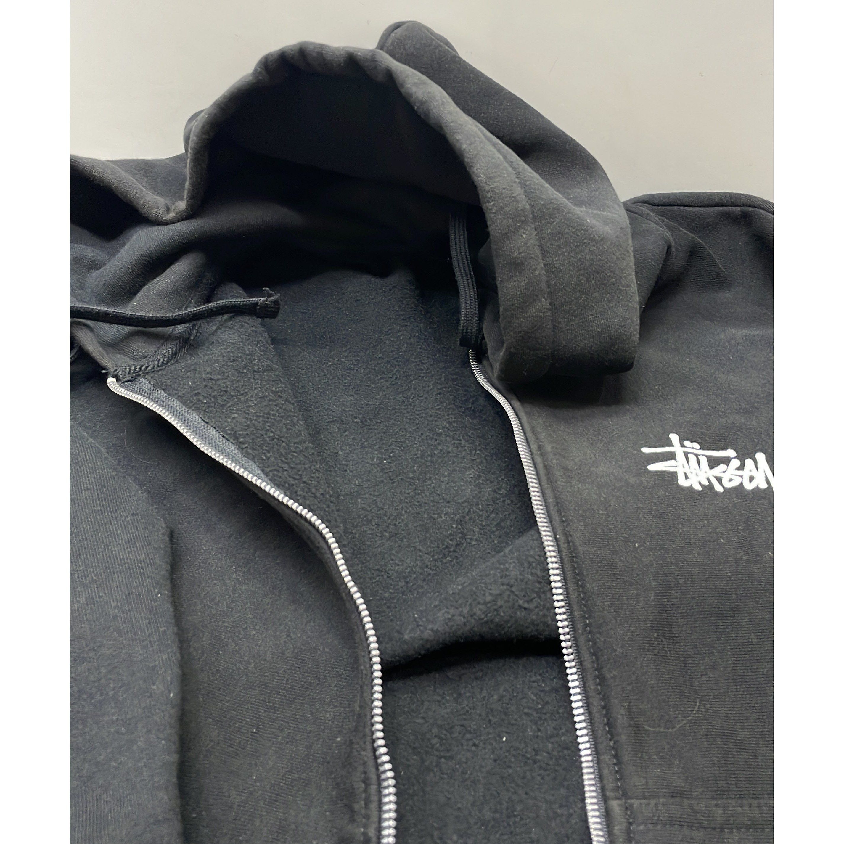 Stussy Stussy Logo Zip Up Hoodie Size XL Size US XL / EU 56 / 4 - 6 Thumbnail