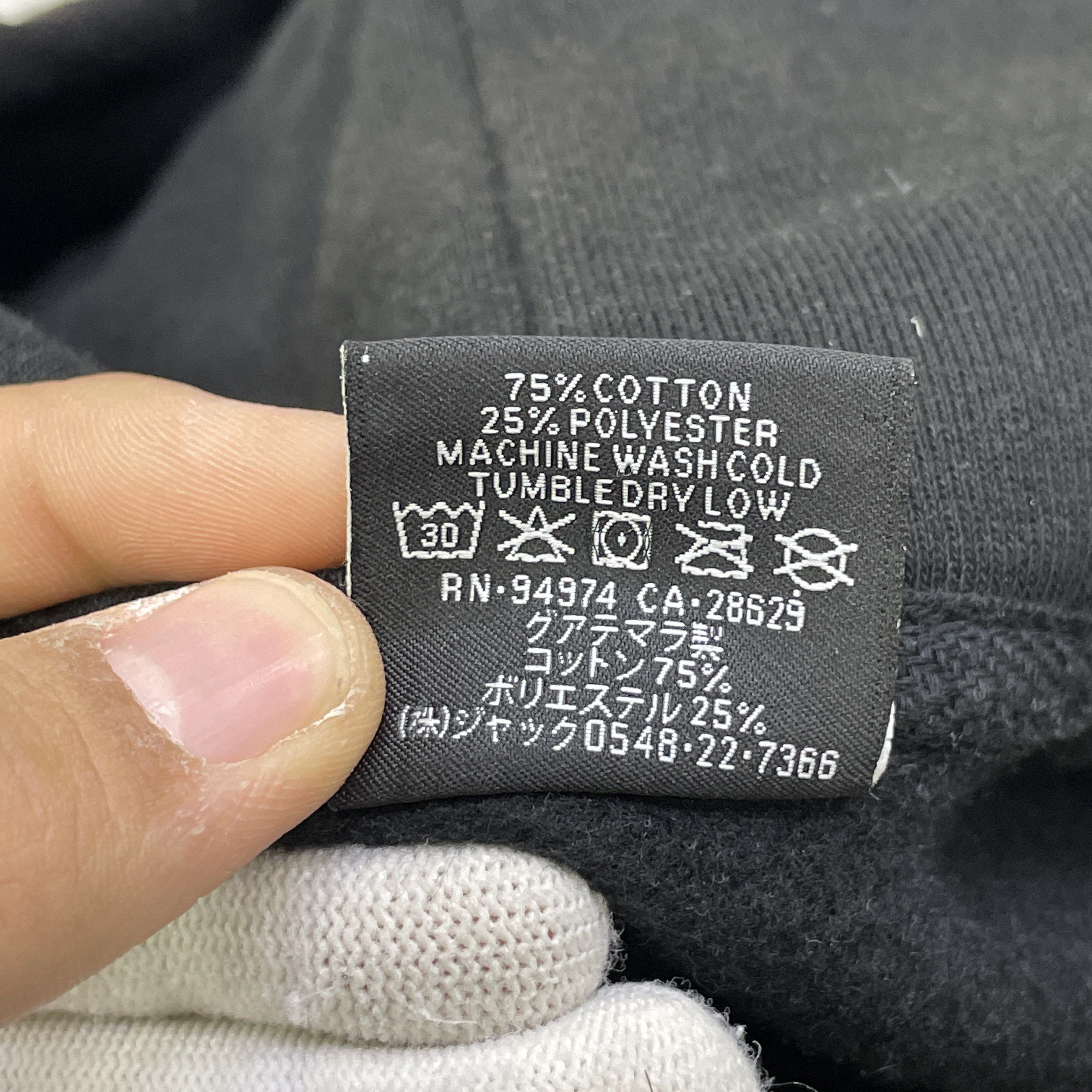 Stussy Stussy Logo Zip Up Hoodie Size XL Size US XL / EU 56 / 4 - 4 Thumbnail