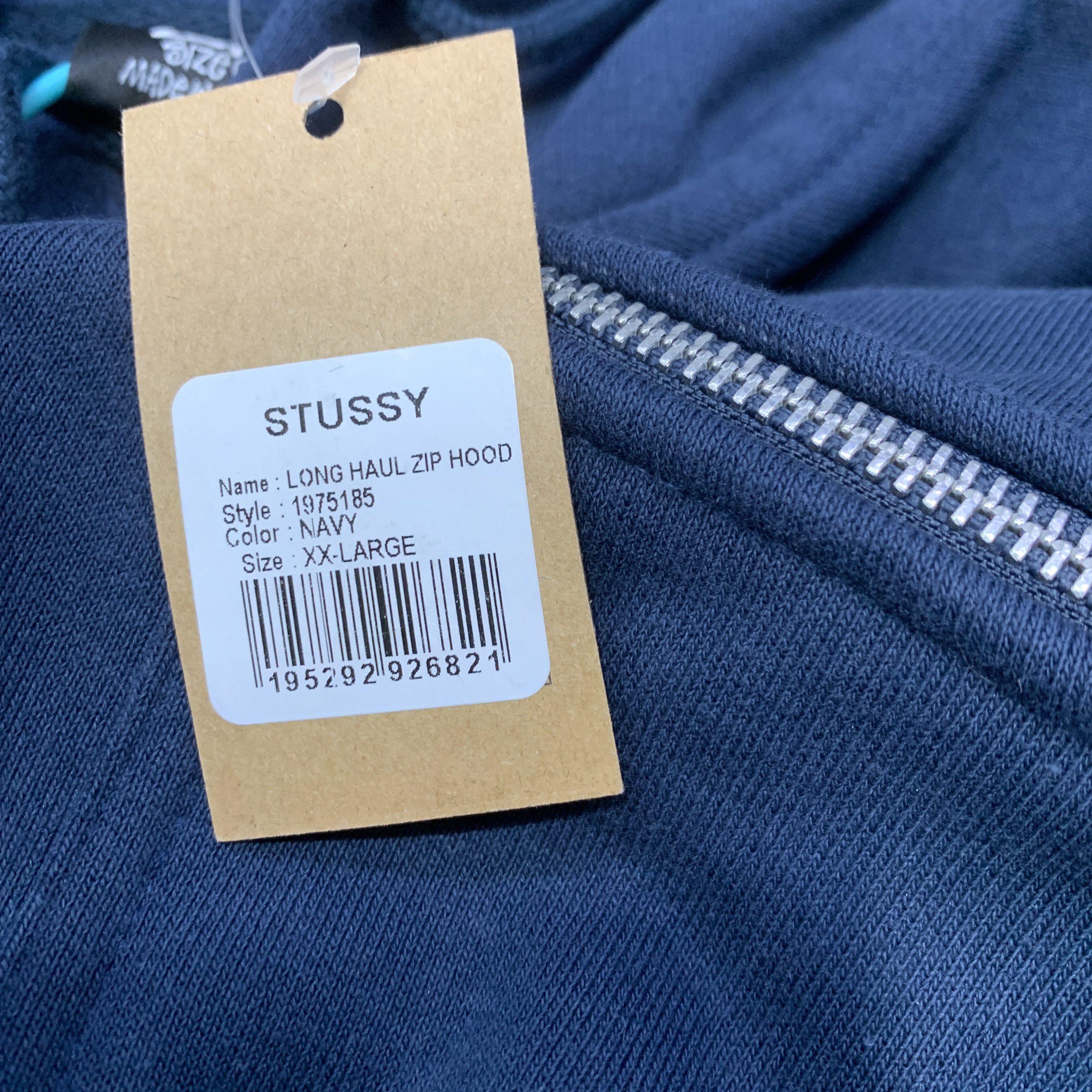 Stussy Stussy Long Haul Zip Hoodie Size XXL Size US XXL / EU 58 / 5 - 4 Thumbnail