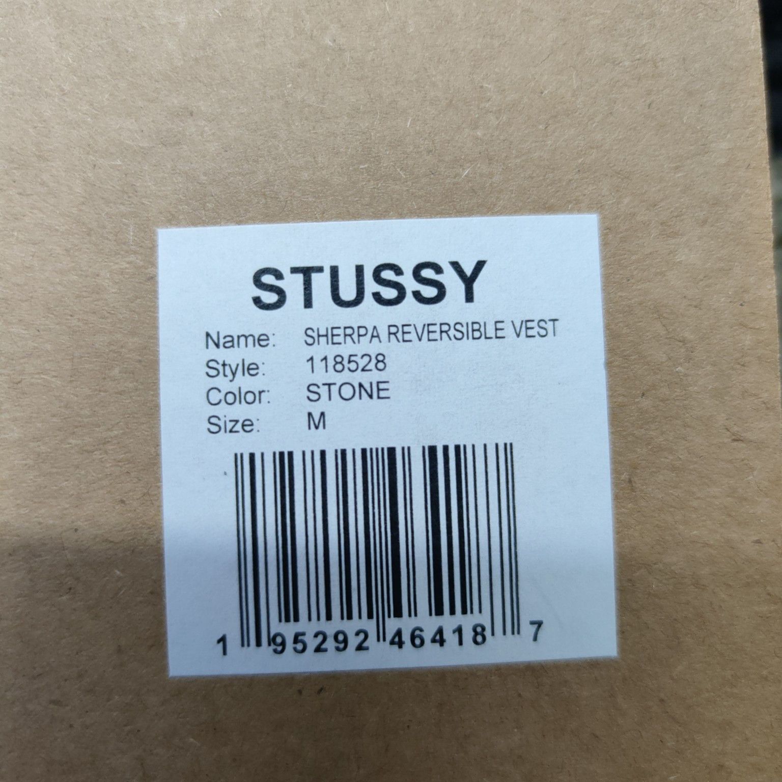 Stussy Stüssy Sherpa Reversible Vest Size M Size US M / EU 48-50 / 2 - 6 Thumbnail