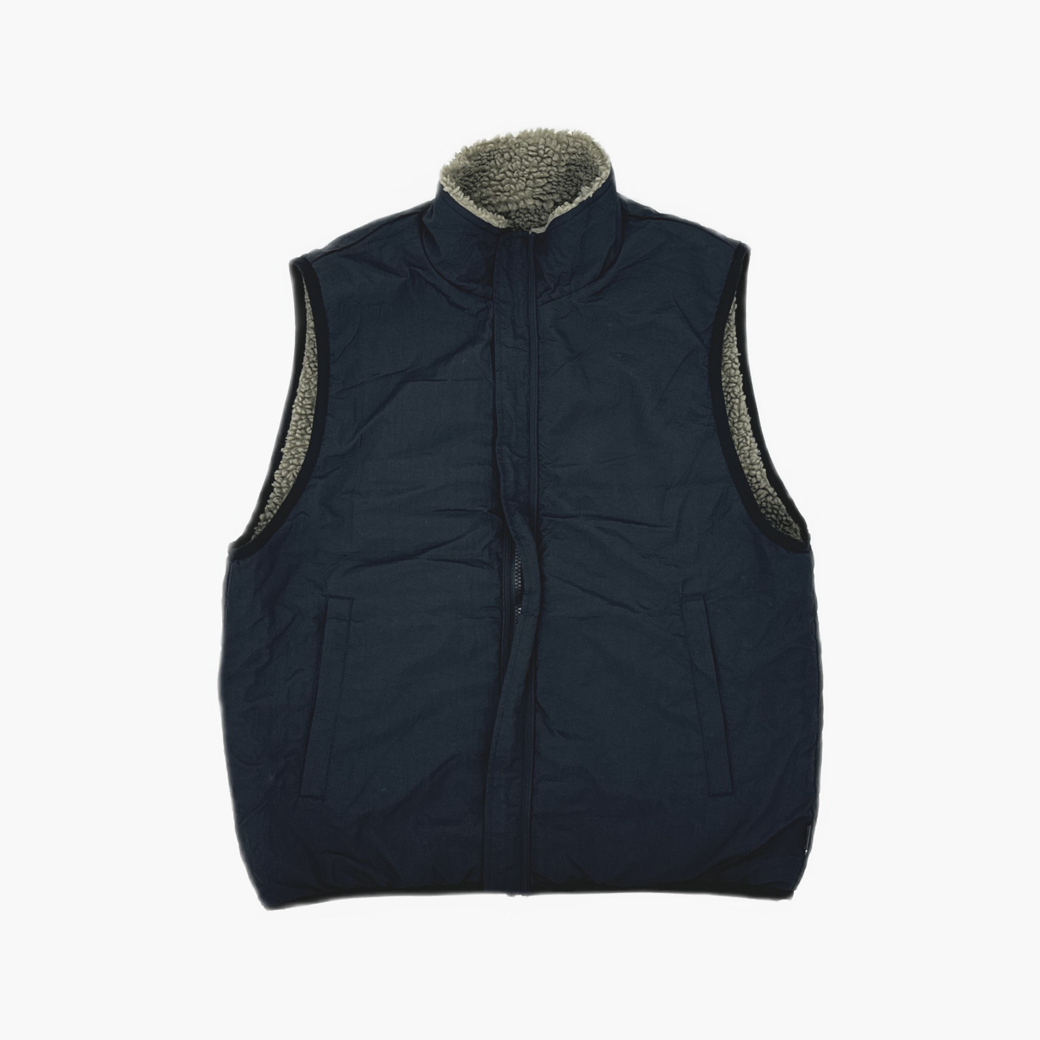 Stussy Stüssy Sherpa Reversible Vest Size M Size US M / EU 48-50 / 2 - 3 Thumbnail
