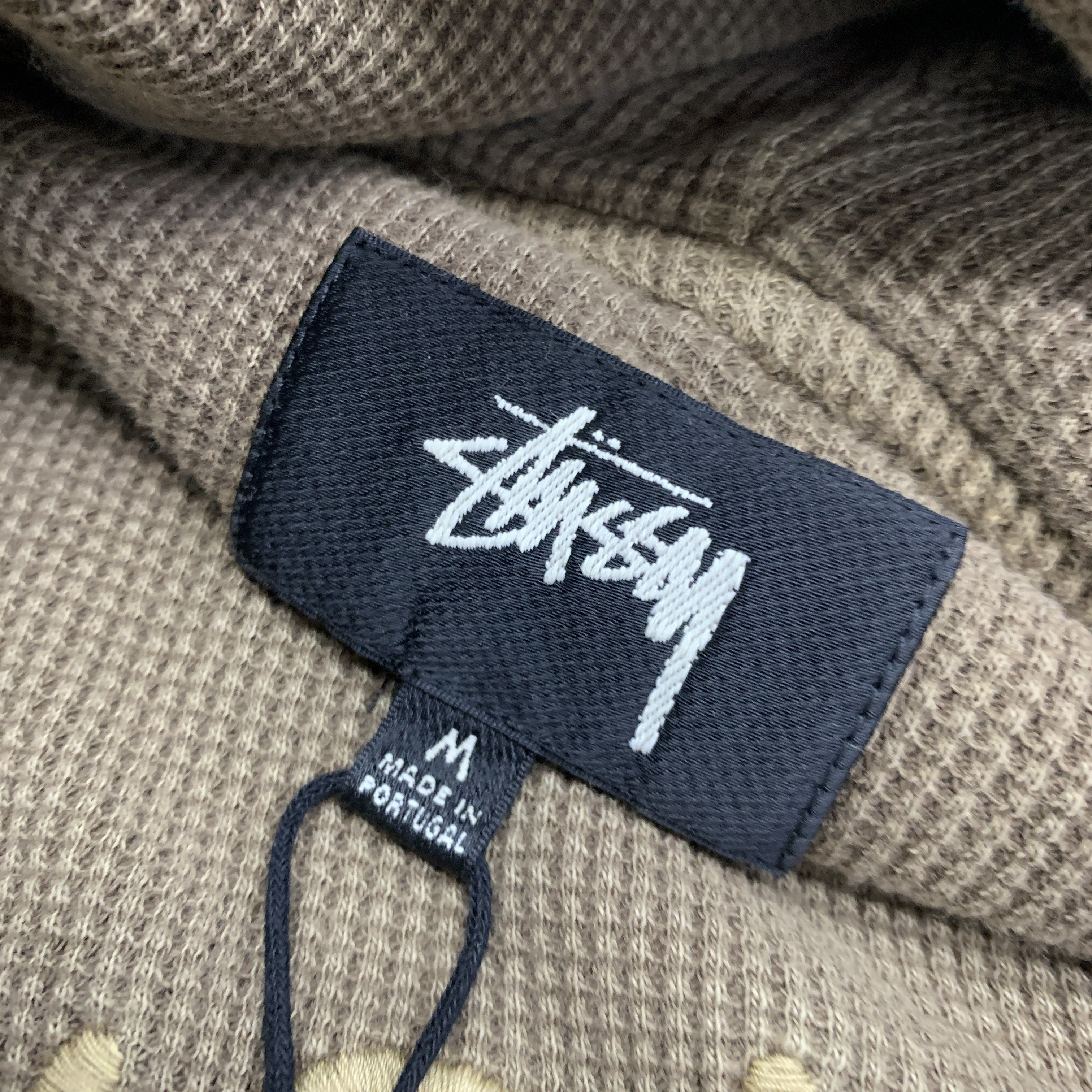 Stussy Stussy Waffle Zip Up Hoodie Size M Size US M / EU 48-50 / 2 - 3 Thumbnail