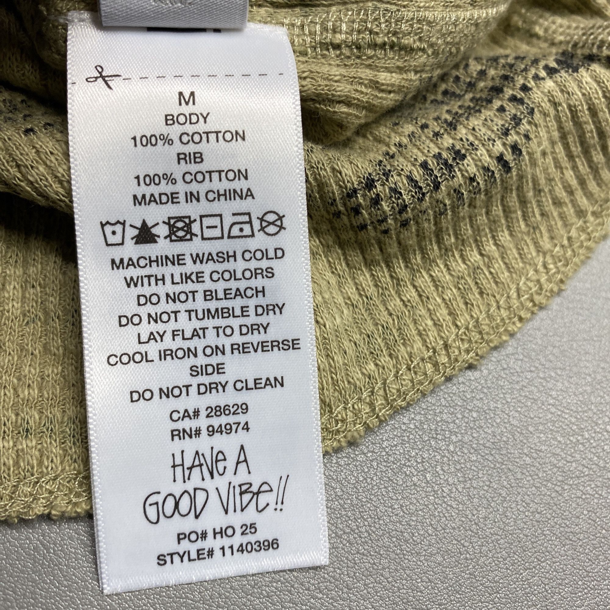 Stussy Stussy Camo Thermal Long Sleeve T-Shirt Size M Size US M / EU 48-50 / 2 - 11 Thumbnail