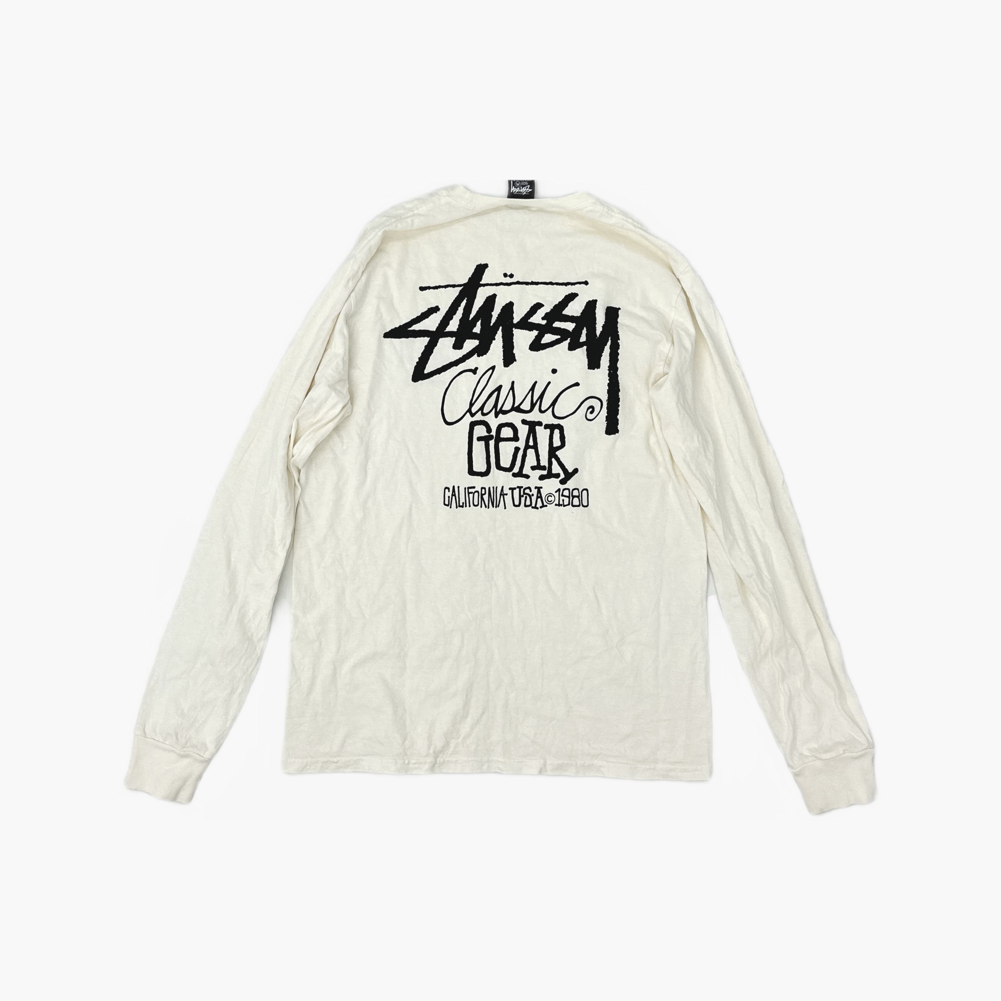 Stussy Stussy Classic Gear Long Sleeve T-Shirt Size M Size US M / EU 48-50 / 2 - 2 Thumbnail
