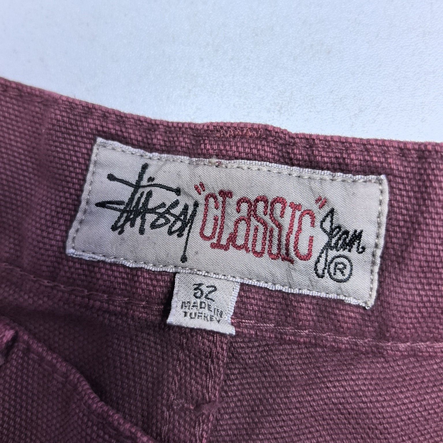 Stussy Stussy Canvas Classic Pants Size 32 Size US 32 / EU 48 - 3 Thumbnail