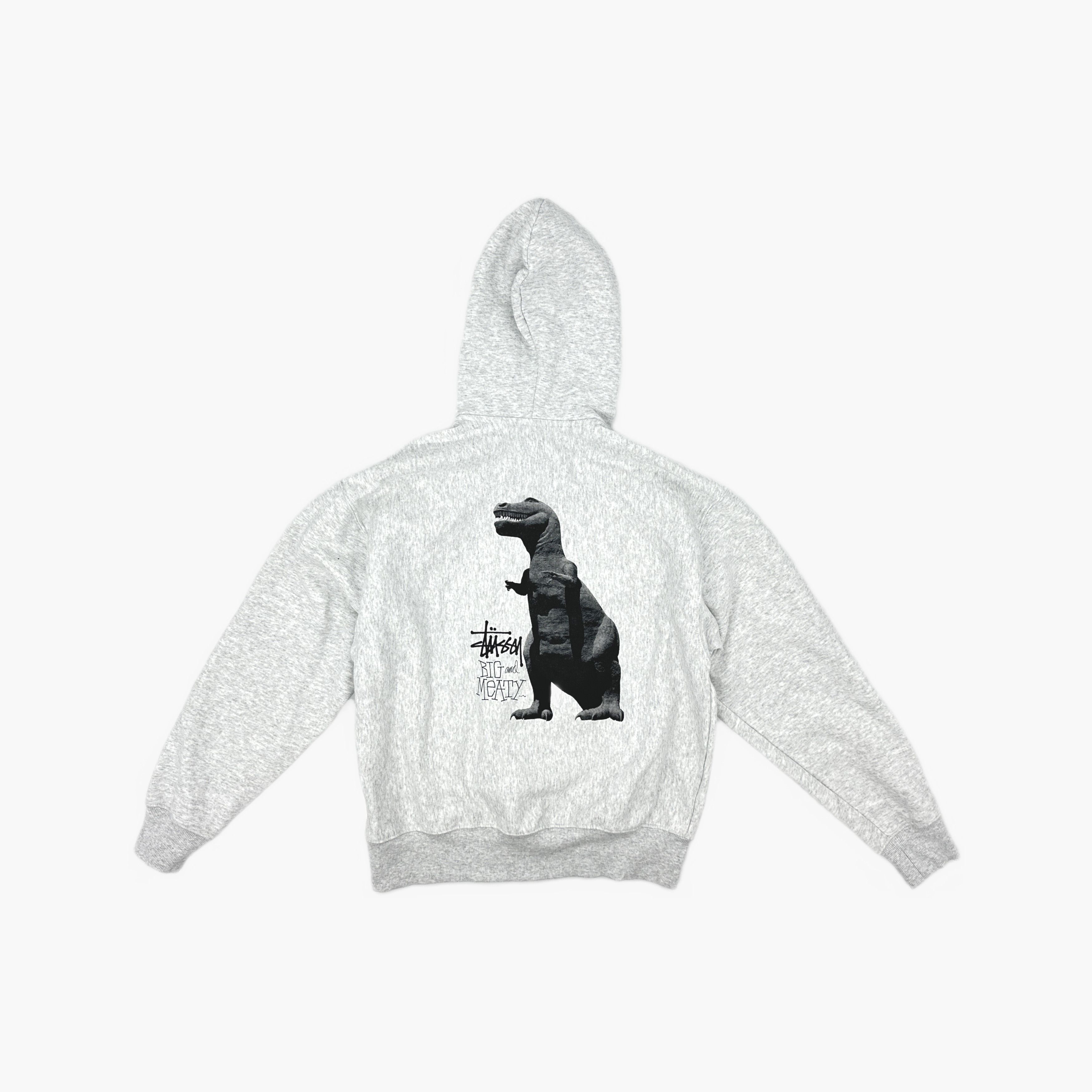 Stussy Stussy Big & Meaty Dinosaur Zip Hoodie Size M Size US M / EU 48-50 / 2 - 2 Thumbnail