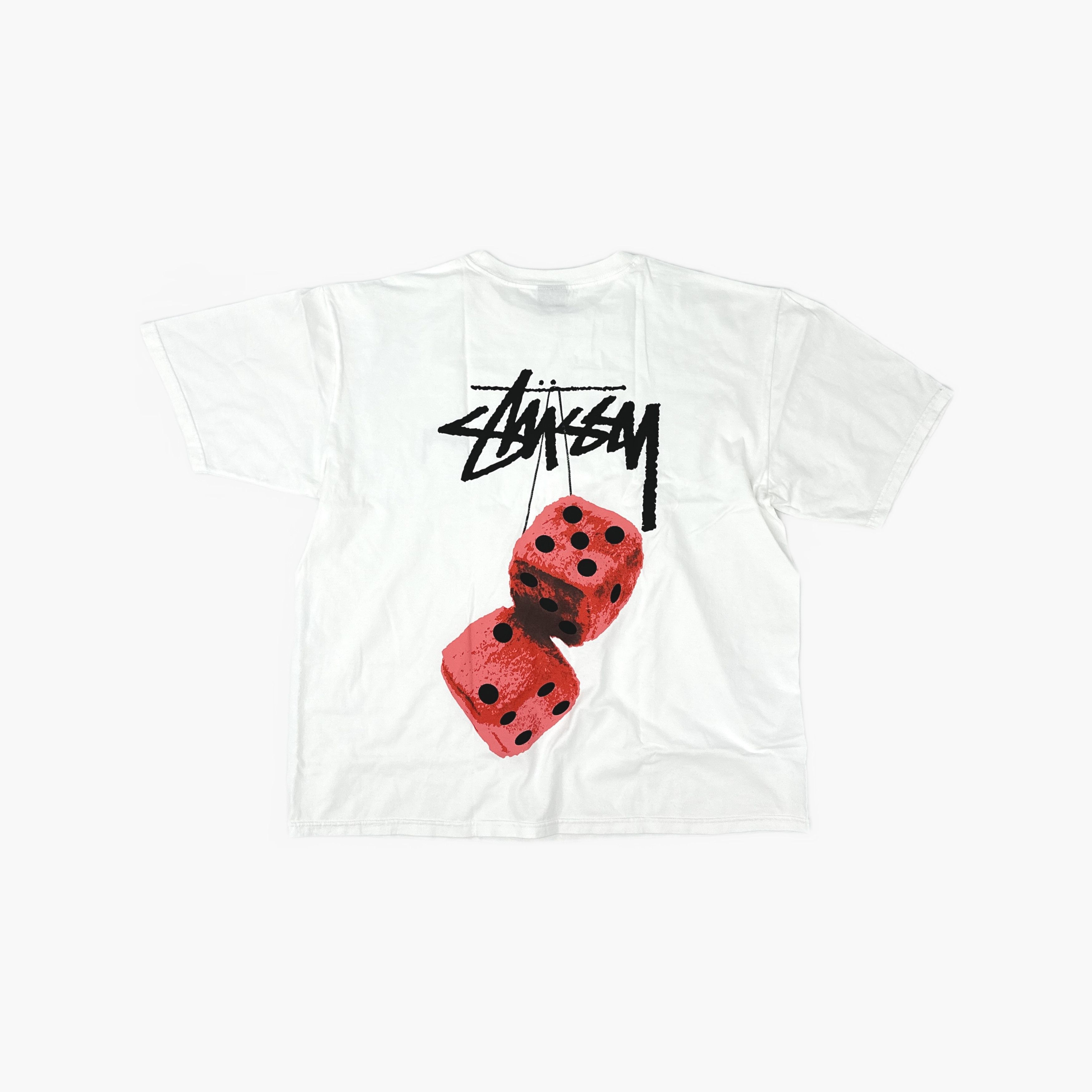 Stussy Stussy Fuzzy Dice Graphic T-Shirt Size L Size US L / EU 52-54 / 3 - 2 Thumbnail