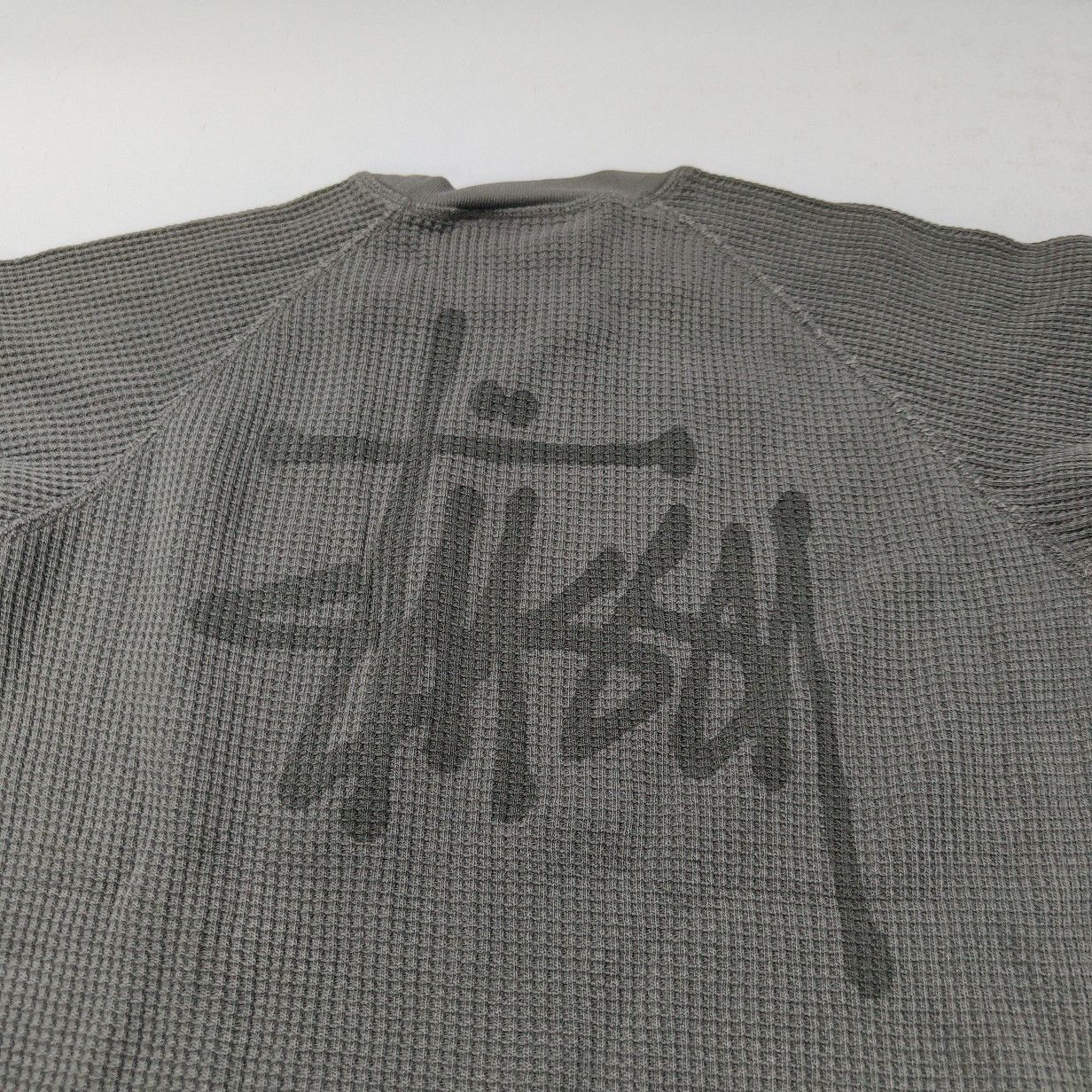 Stussy Stussy Waffle Logo Long Sleeve T-Shirt Size S Size US S / EU 44-46 / 1 - 3 Thumbnail