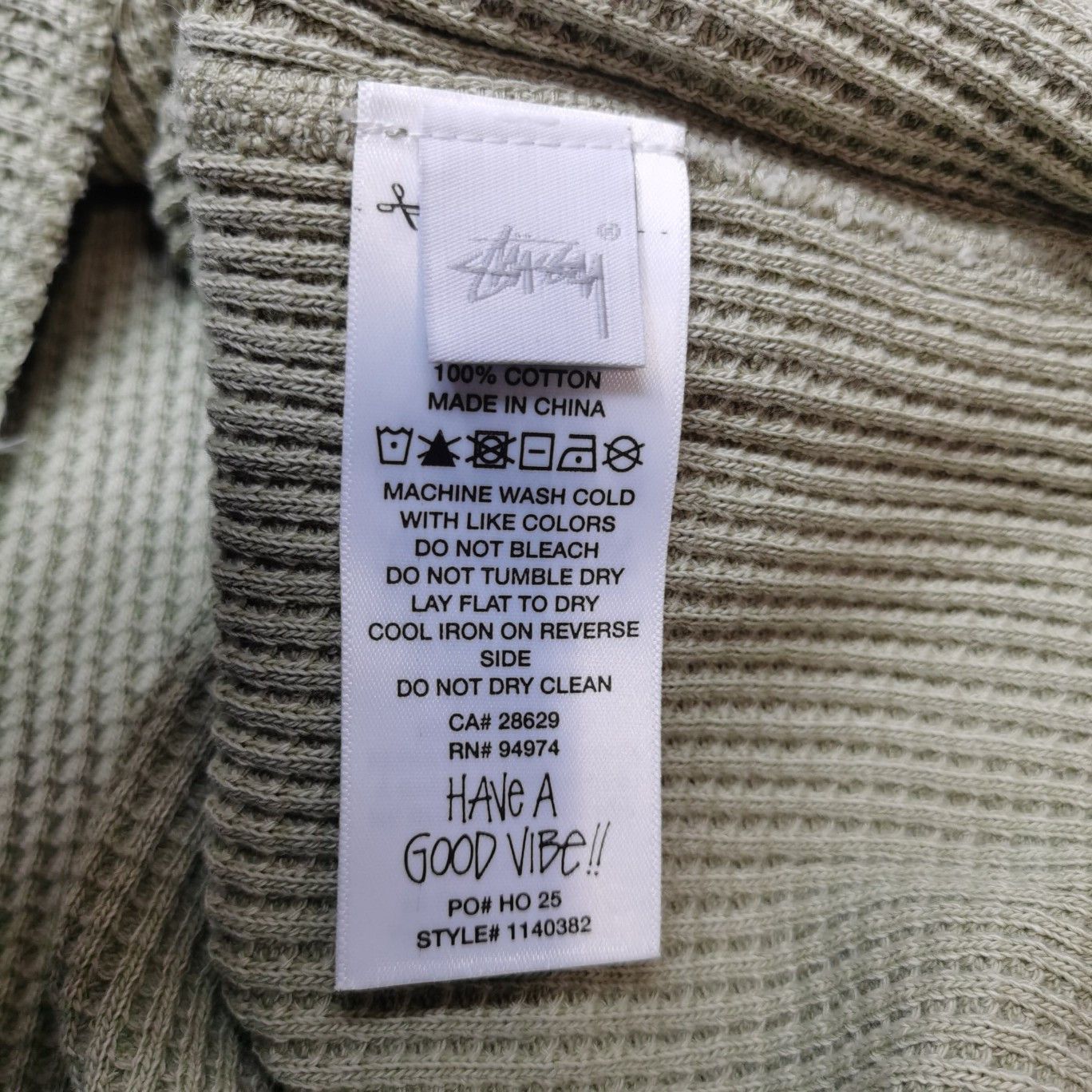 Stussy Stussy Extra Tough Workgear Thermal Size L Size US L / EU 52-54 / 3 - 3 Thumbnail