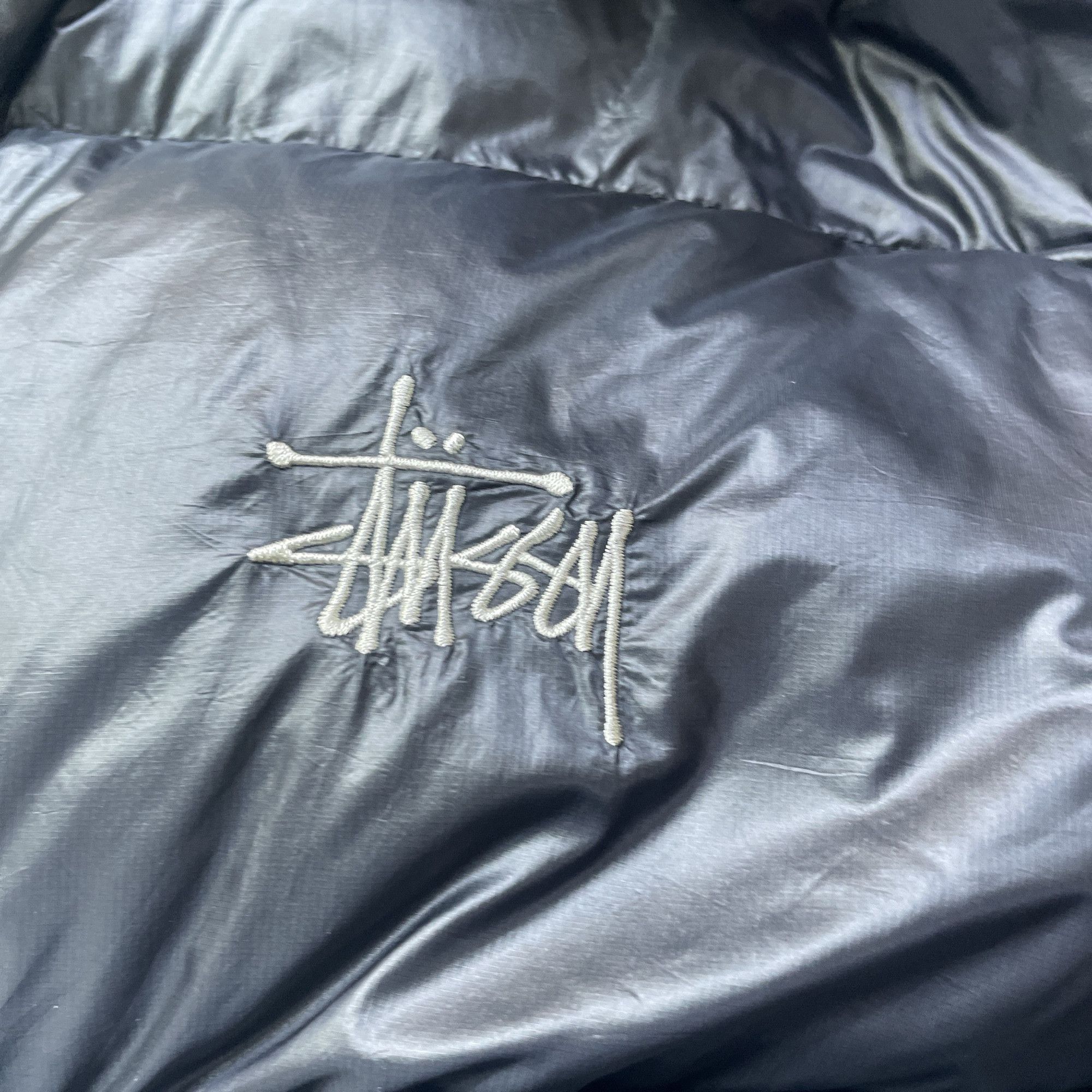 Stussy Stussy Logo Down Puffer Jacket Size L Size US L / EU 52-54 / 3 - 4 Thumbnail
