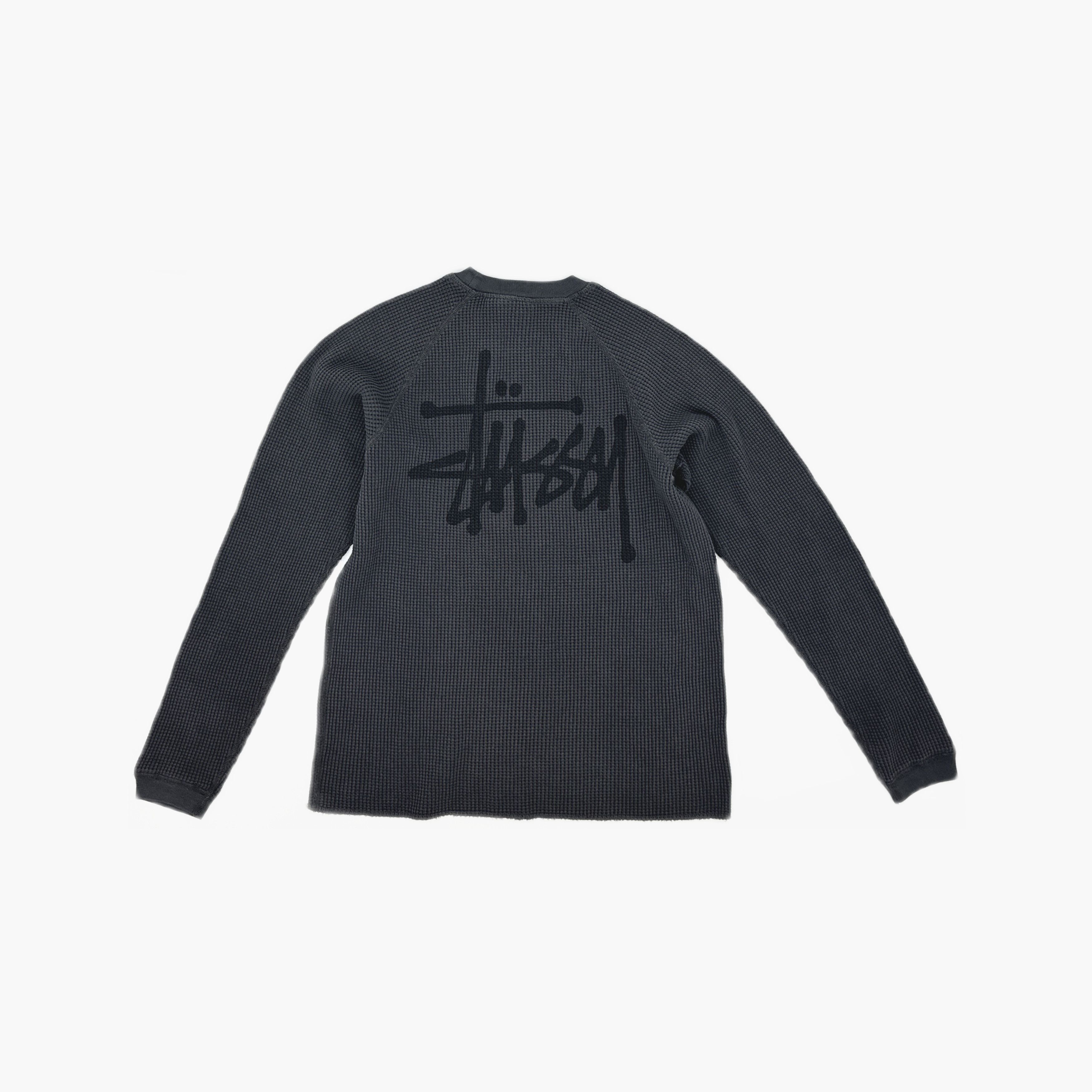 Stussy Stussy Waffle Thermal Logo Long Sleeve Tee Size XS Size US XS / EU 42 / 0 - 2 Thumbnail