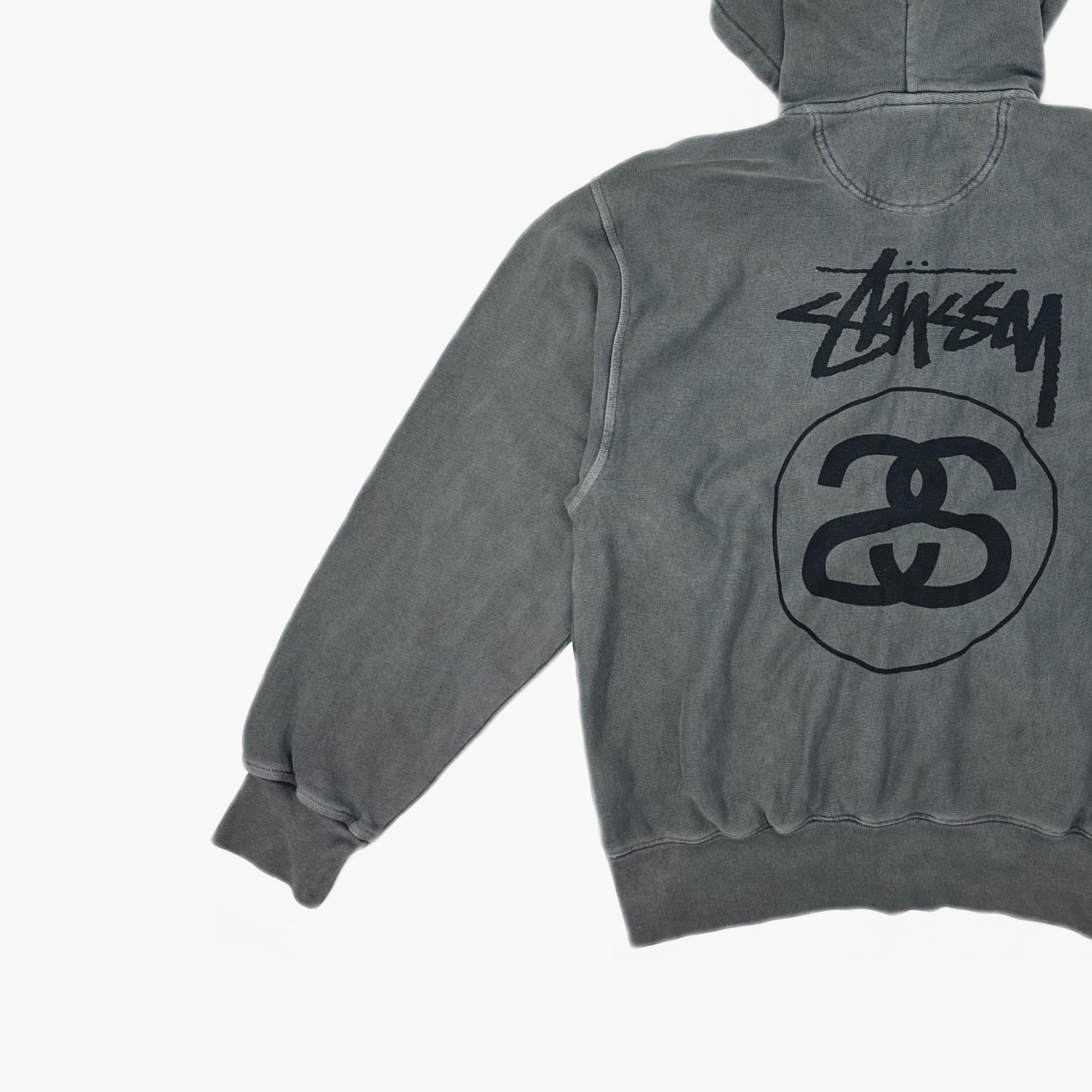 Stussy Stussy Pigment Dyed Stock Link Zip Hoodie Size M Size US M / EU 48-50 / 2 - 4 Thumbnail
