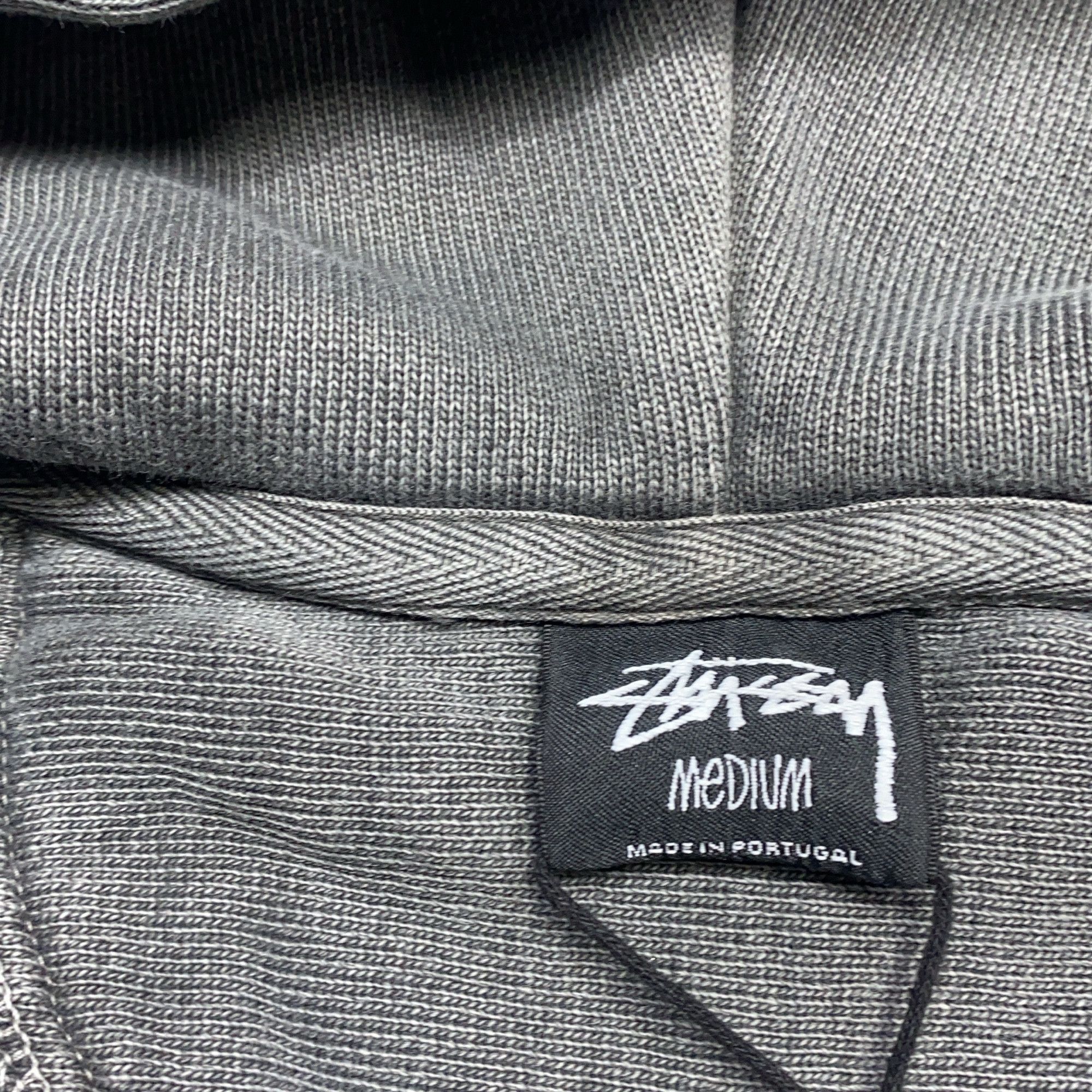 Stussy Stussy Pigment Dyed Stock Link Zip Hoodie Size M Size US M / EU 48-50 / 2 - 8 Thumbnail
