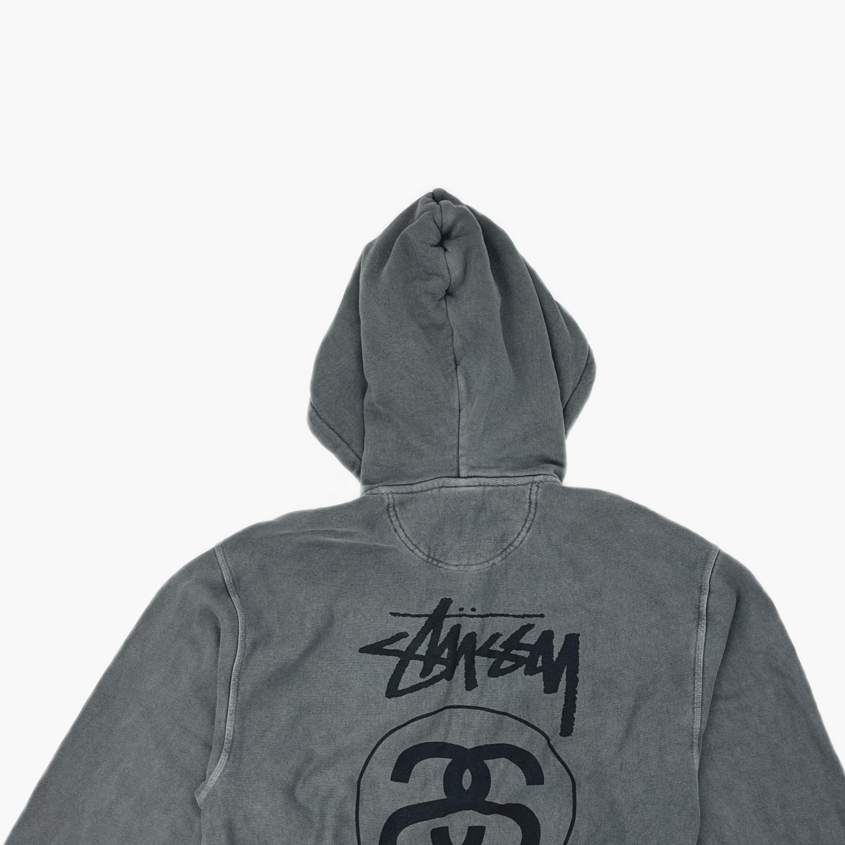 Stussy Stussy Pigment Dyed Stock Link Zip Hoodie Size M Size US M / EU 48-50 / 2 - 3 Thumbnail
