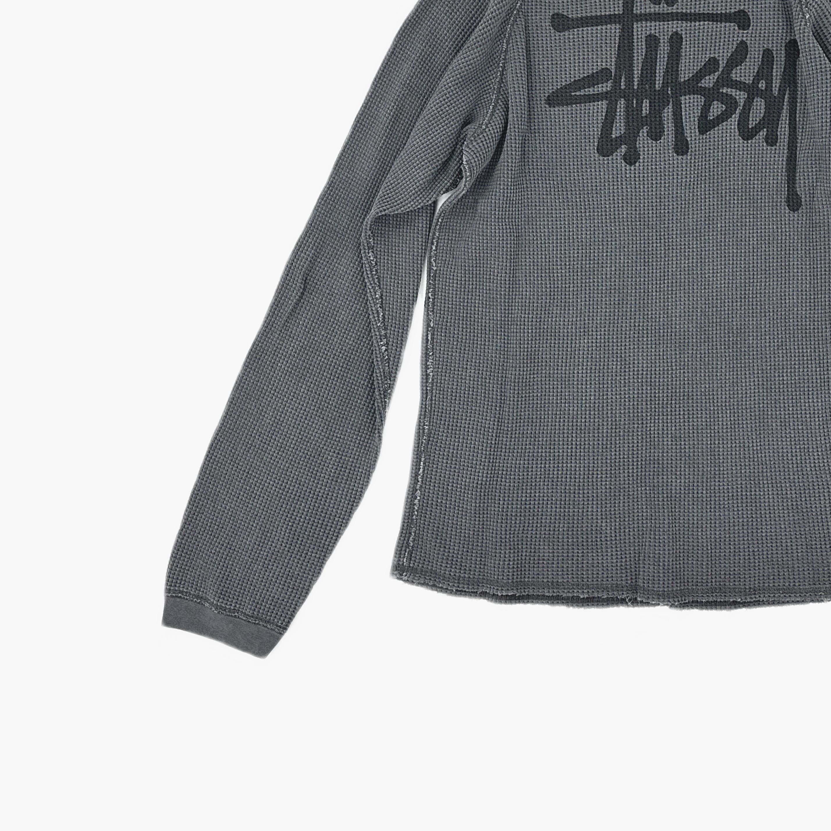 Stussy Stussy Waffle Long Sleeve T-Shirt XL Size US XL / EU 56 / 4 - 4 Thumbnail