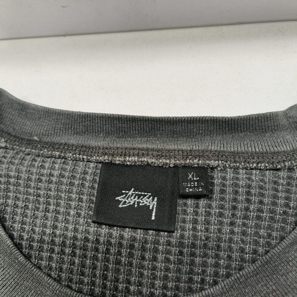 Stussy Stussy Waffle Long Sleeve T-Shirt XL Size US XL / EU 56 / 4 - 7 Thumbnail