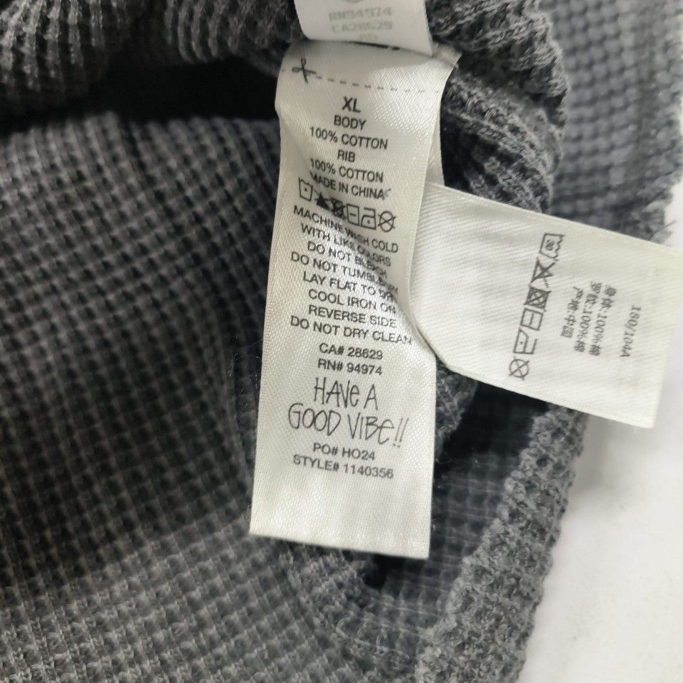Stussy Stussy Waffle Long Sleeve T-Shirt XL Size US XL / EU 56 / 4 - 8 Thumbnail