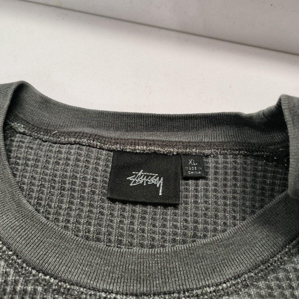 Stussy Stussy Waffle Long Sleeve T-Shirt XL Size US XL / EU 56 / 4 - 15 Thumbnail