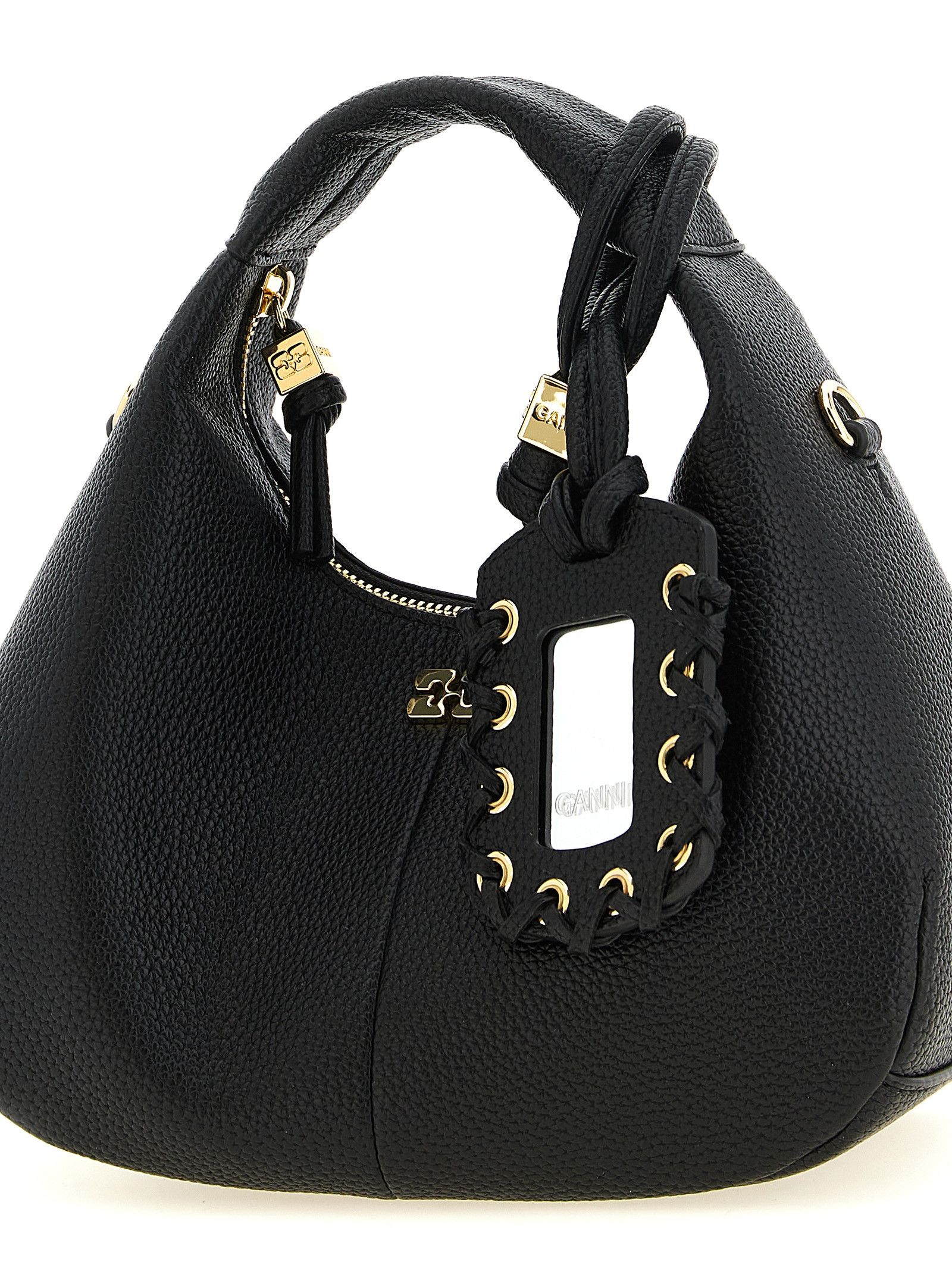 Ganni 'Mini Hobo' Handbag Size ONE SIZE - 3 Thumbnail