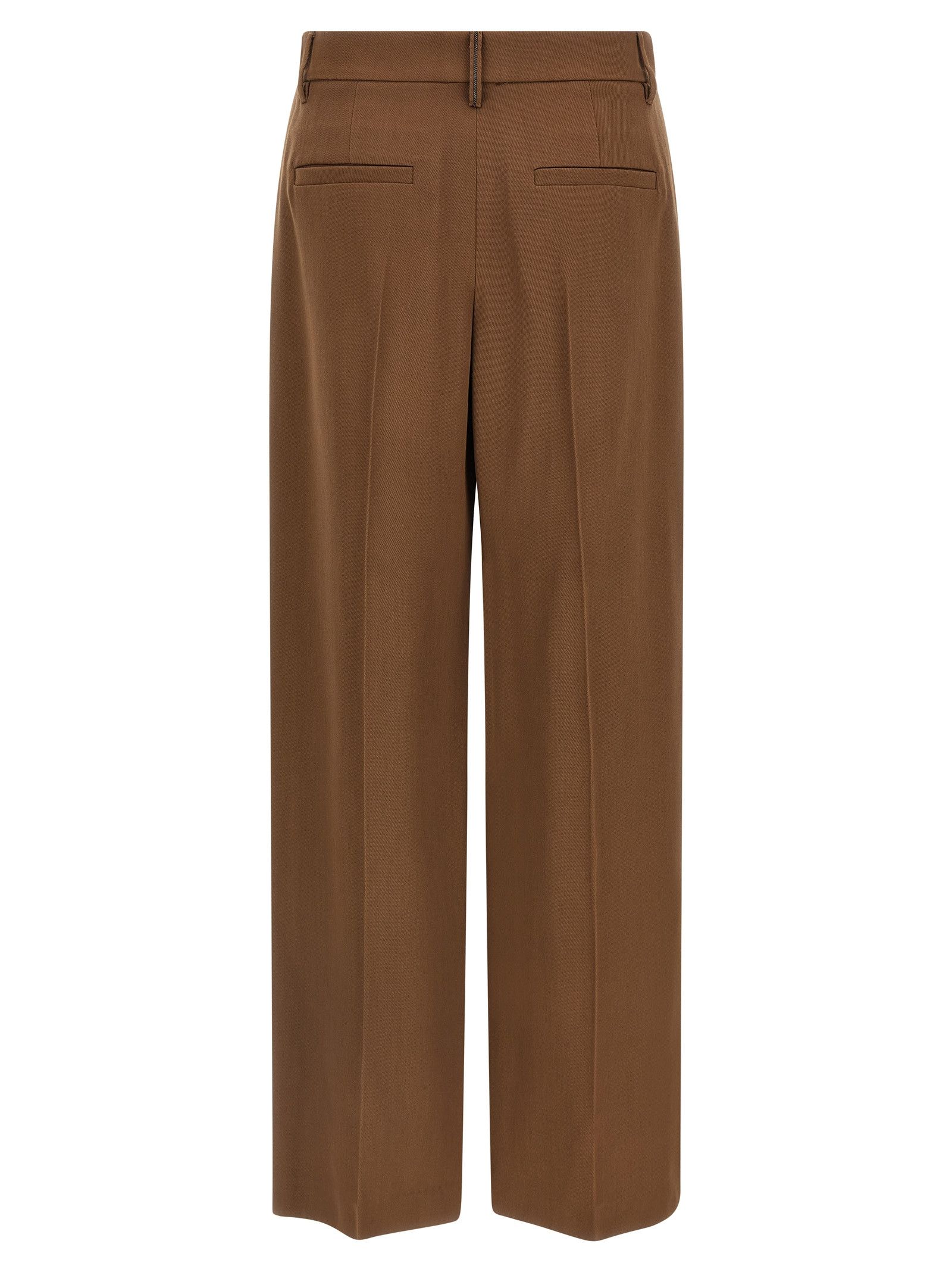 Brunello Cucinelli Loose Leg Pants Size 25" / US 0 / IT 36 - 2 Thumbnail