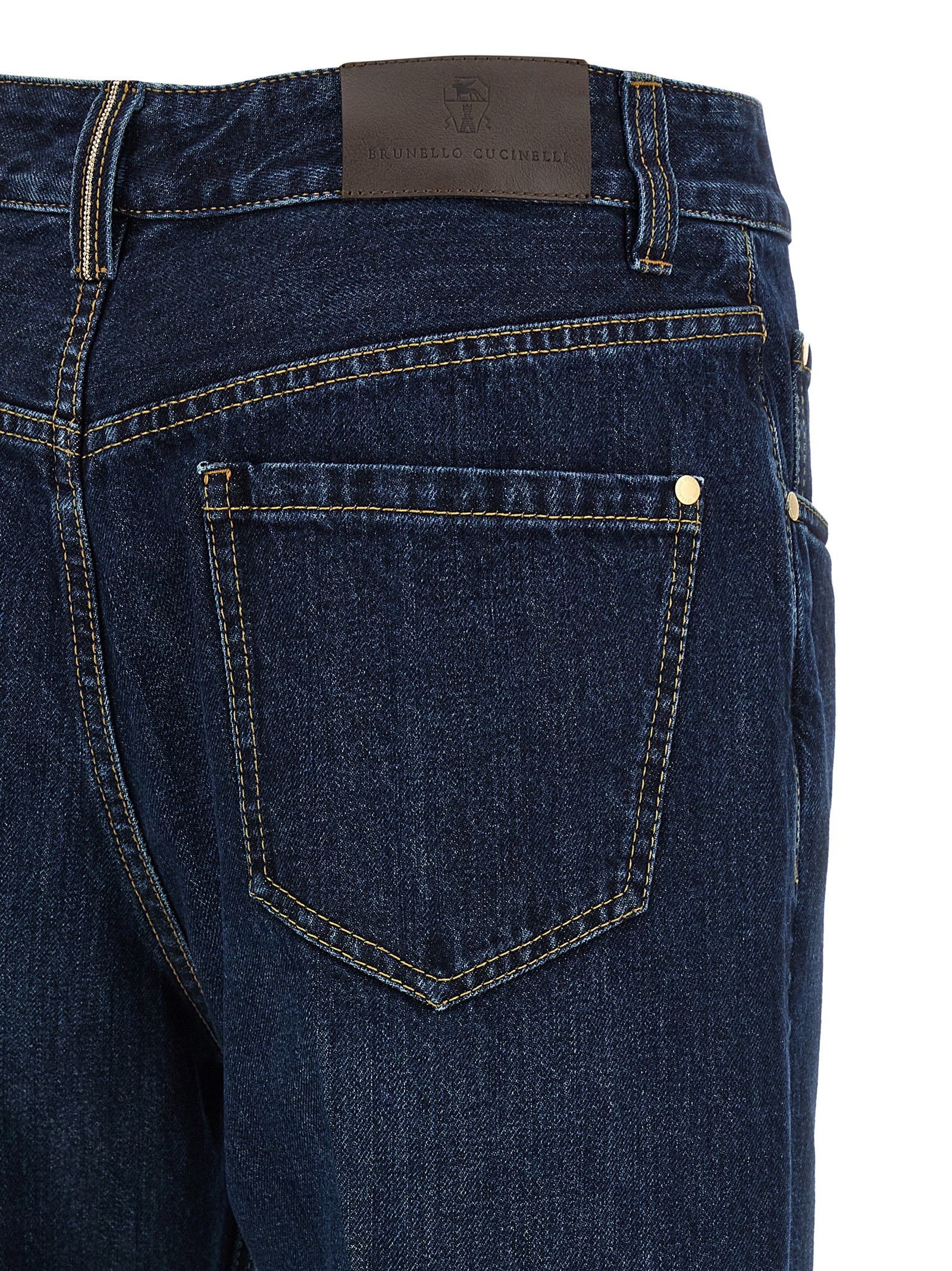 Brunello Cucinelli Cropped Jeans Size 30" / US 8 / IT 44 - 4 Thumbnail