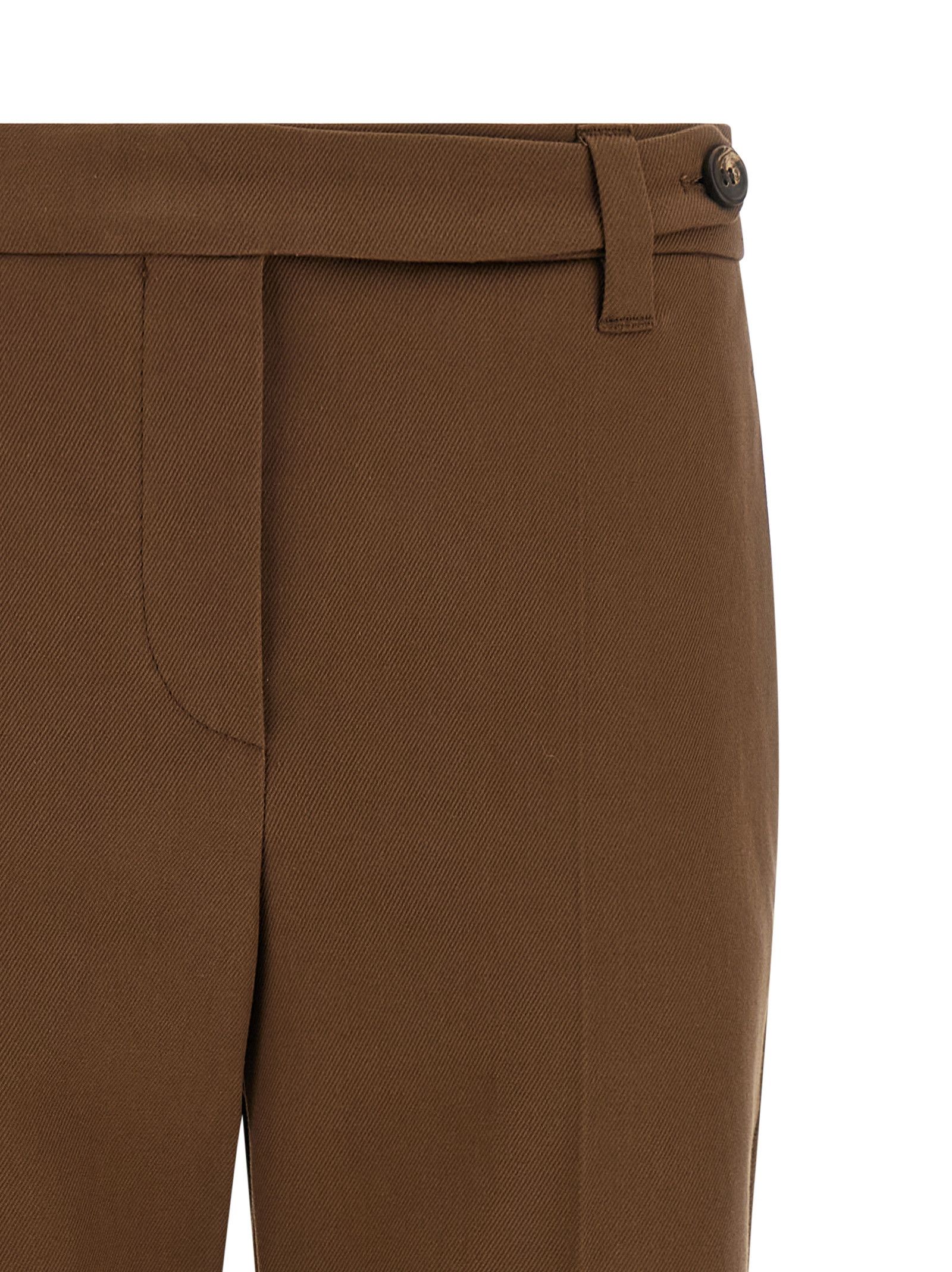 Brunello Cucinelli 'Monile' Cotton Pants Size 26" / US 2 / IT 38 - 3 Thumbnail