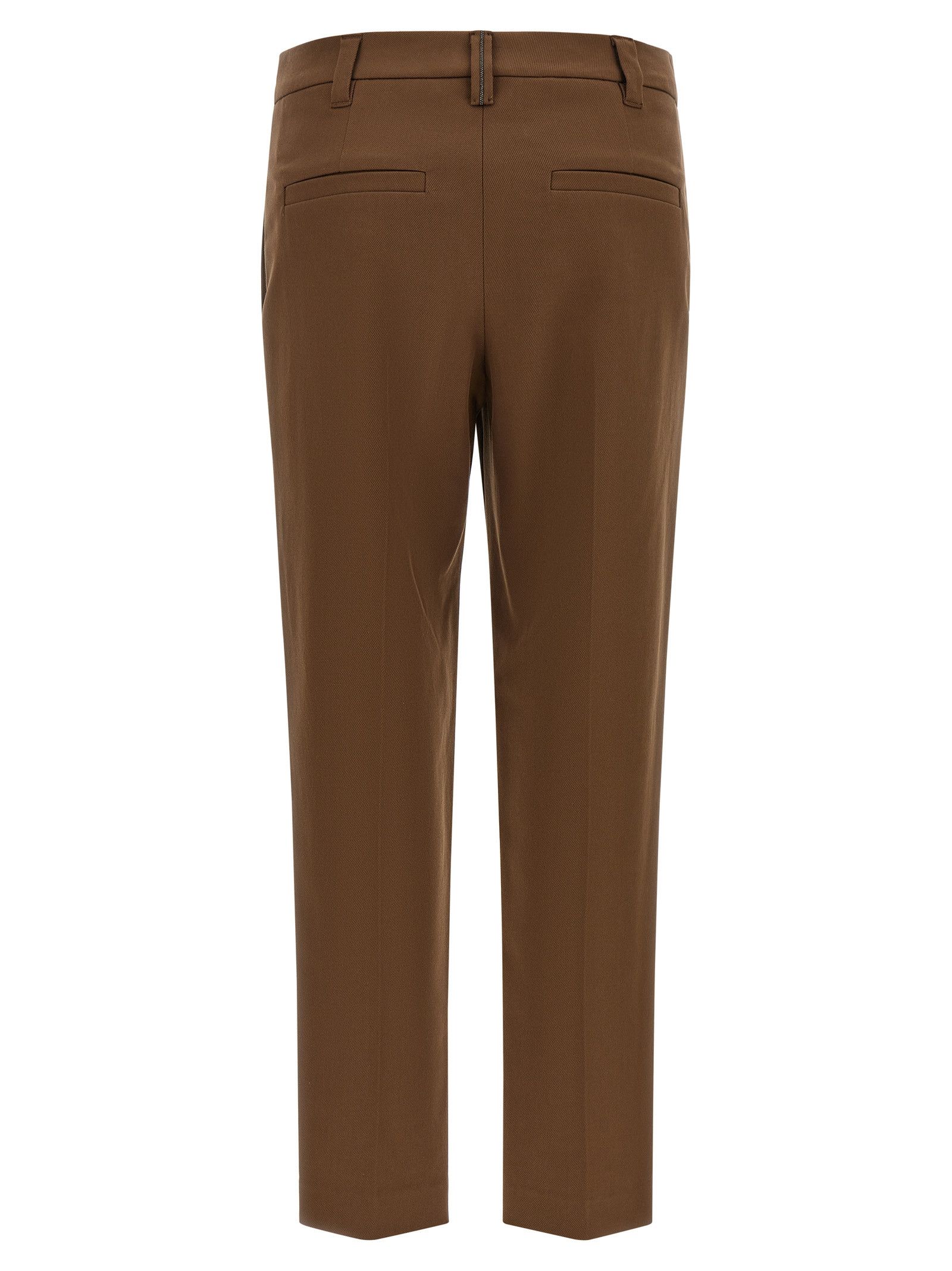Brunello Cucinelli 'Monile' Cotton Pants Size 30" / US 8 / IT 44 - 2 Thumbnail