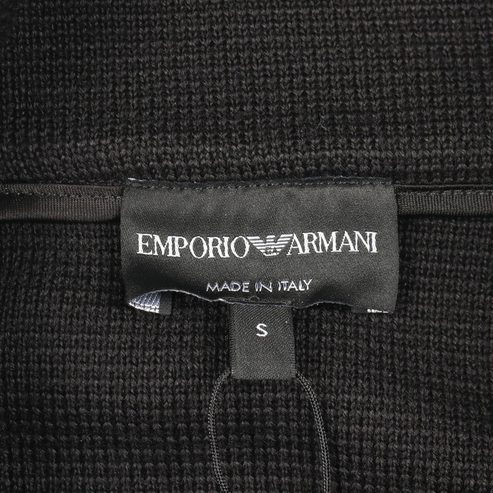 Emporio Armani Emporio Armani Emporio Armani Wool Turtleneck Knit Textile Tops 6Z1M6Z1J3GZ DUTY FREE for USA Size ONE SIZE - 3 Thumbnail