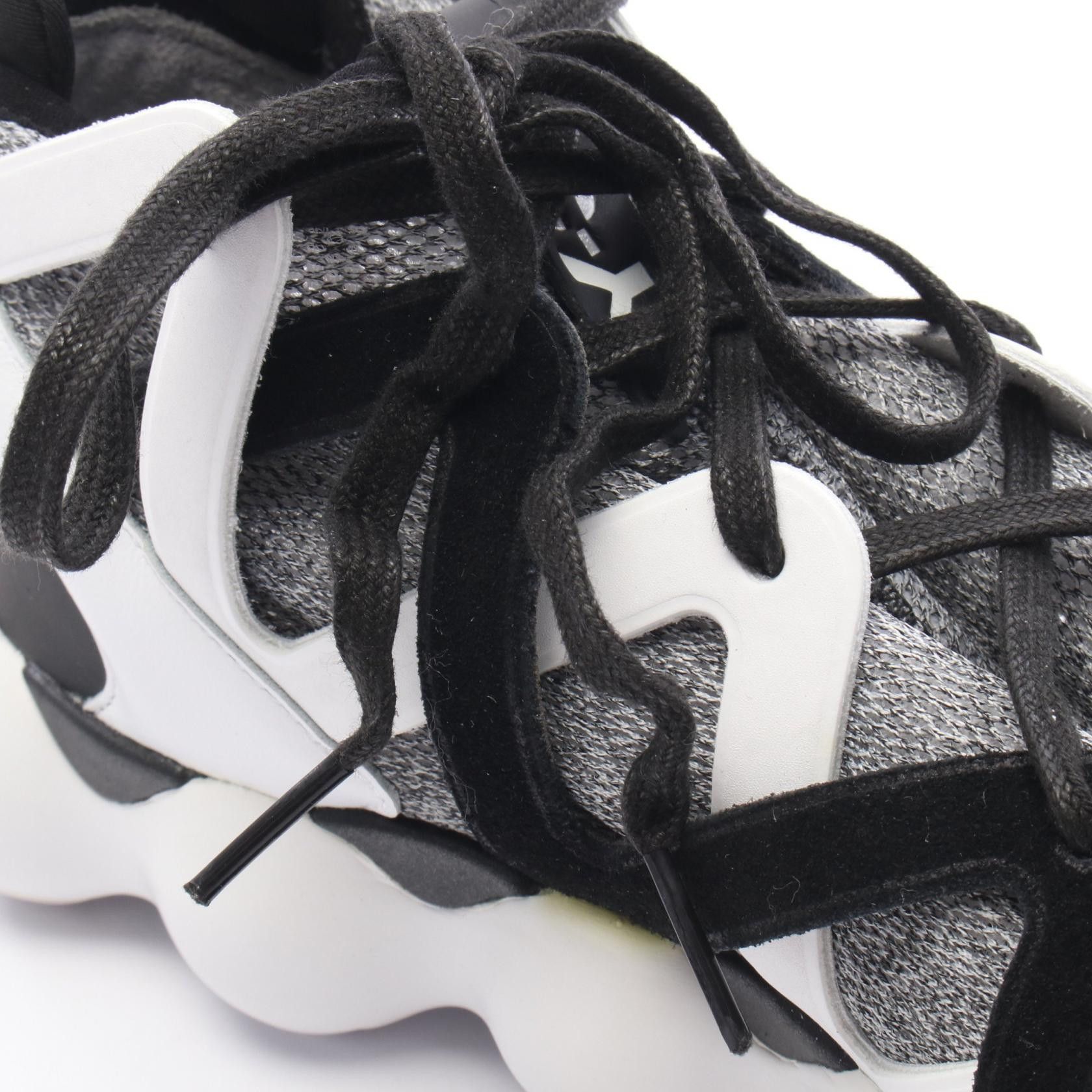 Other Other Y-3 KYUJO HIGH Leather Fabric Sneakers Leather Shoes AQ5544 DUTY FREE for USA Size ONE SIZE - 8 Thumbnail