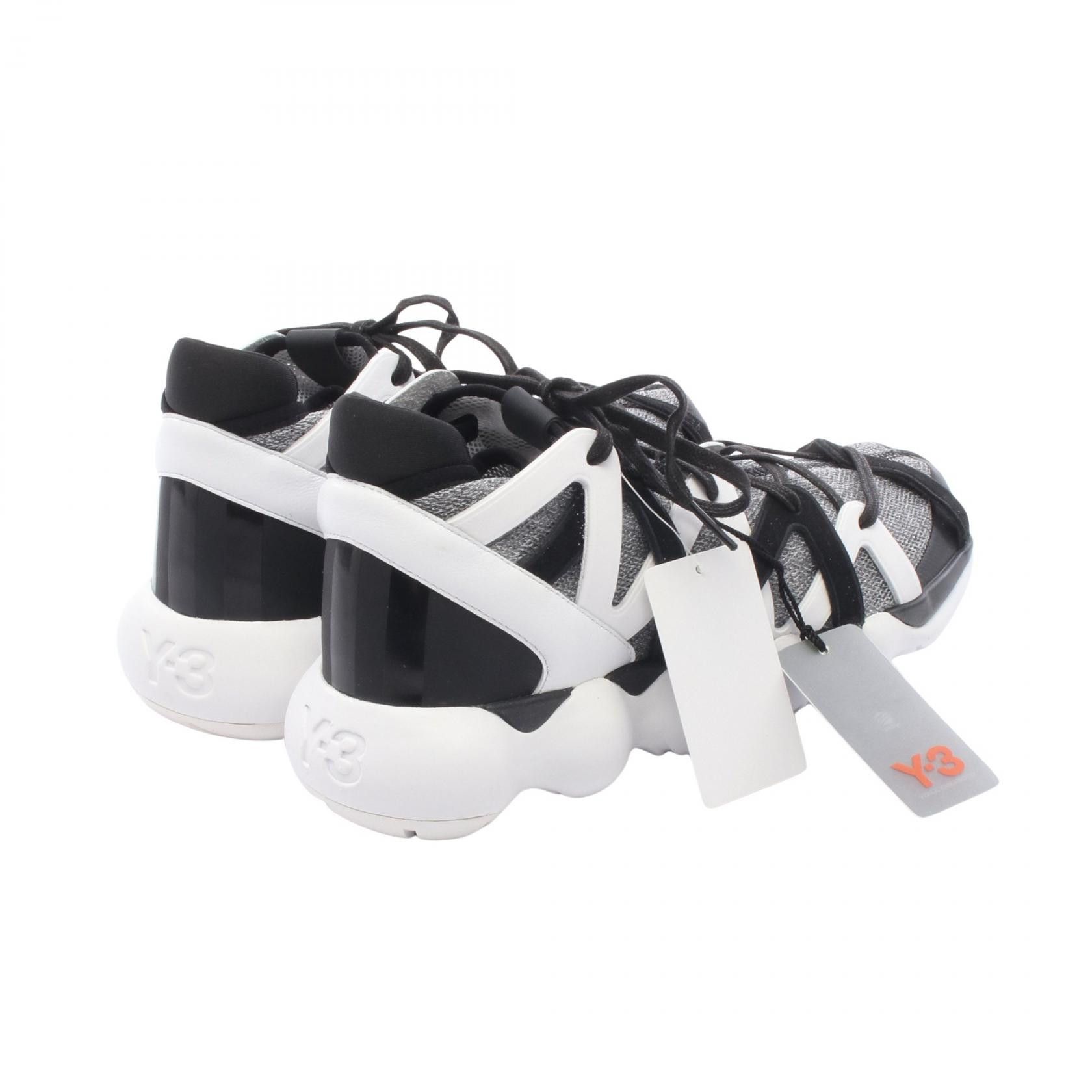 Other Other Y-3 KYUJO HIGH Leather Fabric Sneakers Leather Shoes AQ5544 DUTY FREE for USA Size ONE SIZE - 2 Thumbnail