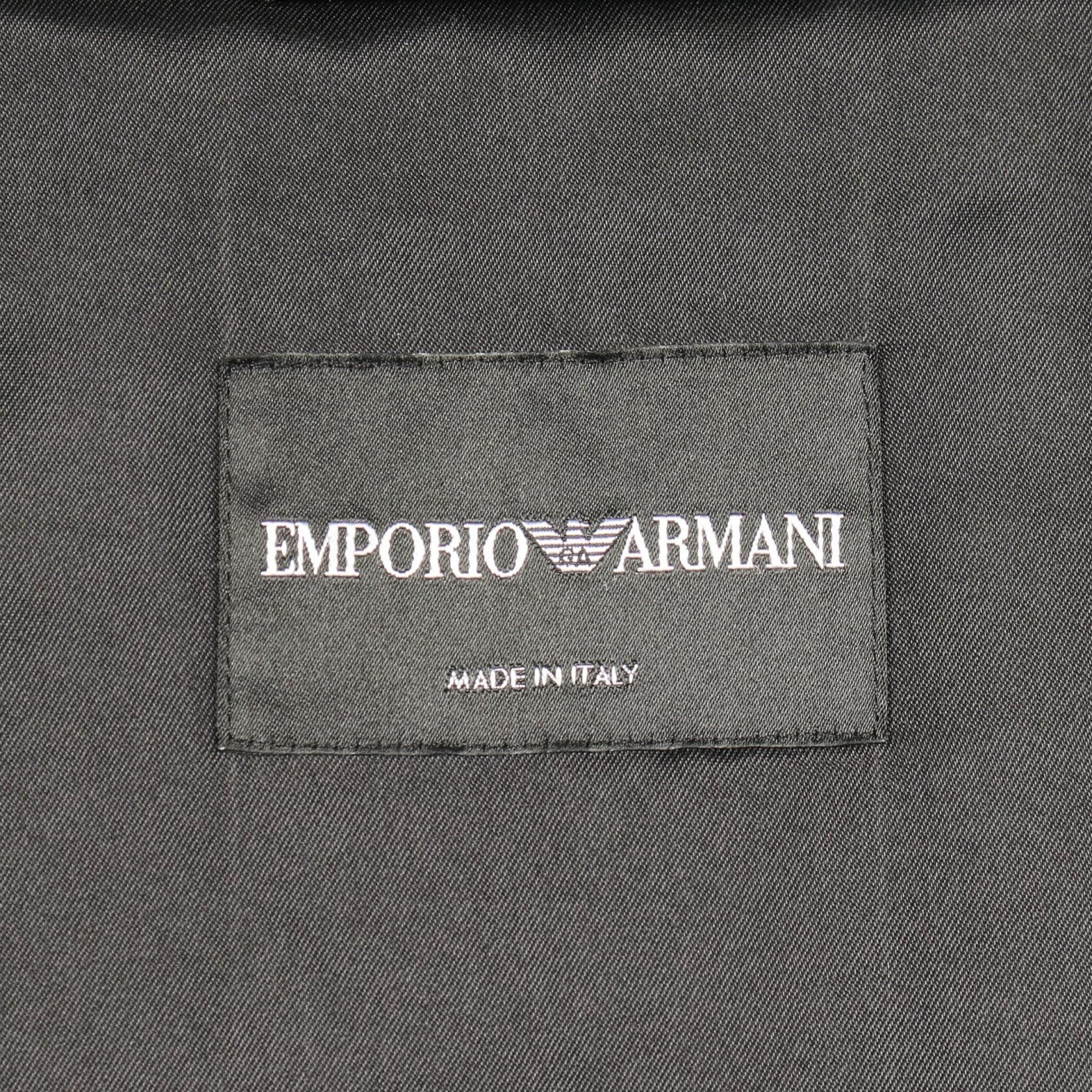 Emporio Armani Emporio Armani Emporio Armani Wool Polyester Blouson Textile Outerwear R1R320 DUTY FREE for USA Size ONE SIZE - 3 Thumbnail