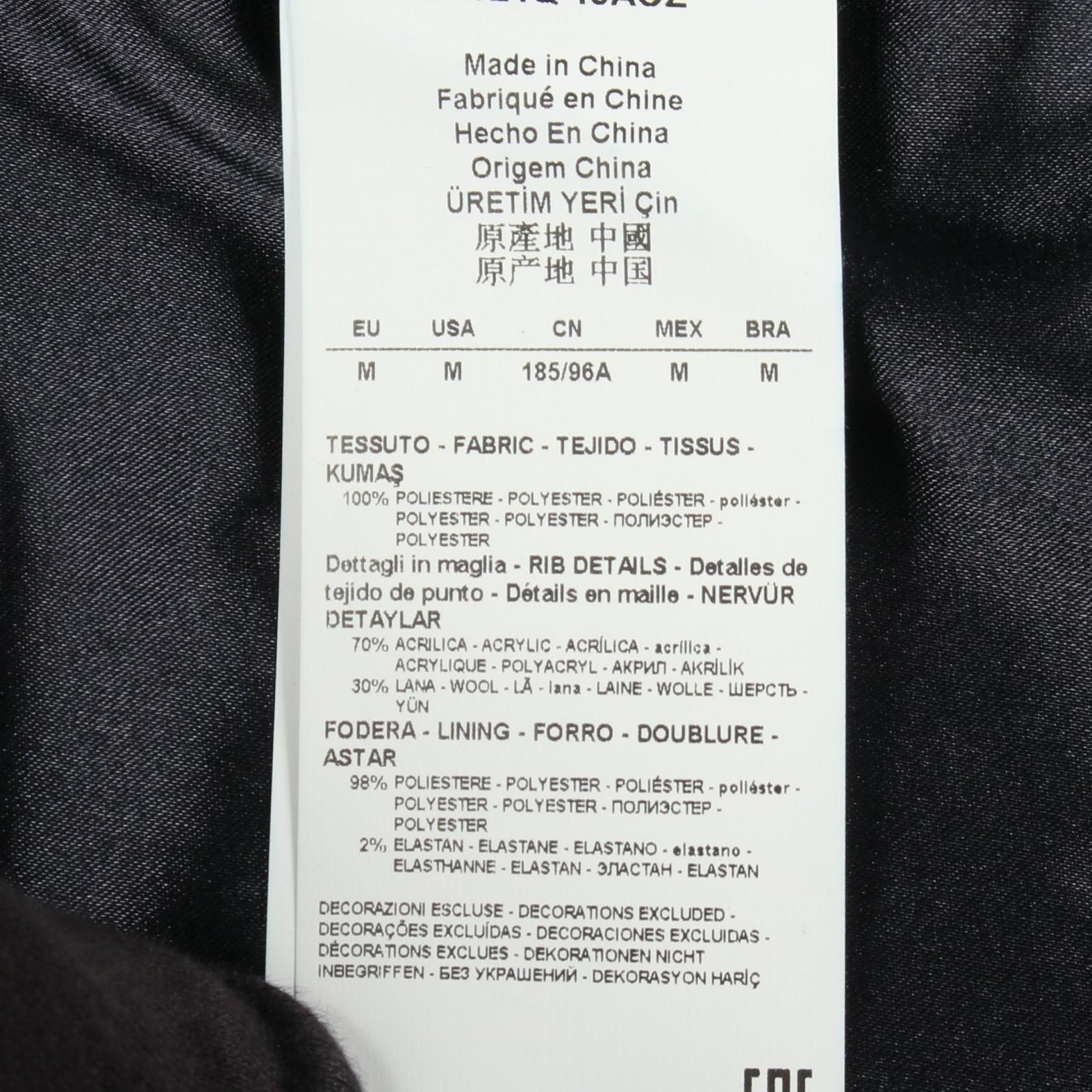 Emporio Armani Emporio Armani Emporio Armani Polyester Long Hooded Coat Textile Outerwear 6X1L4Q1JACZ DUTY FREE for USA Size ONE SIZE - 5 Thumbnail