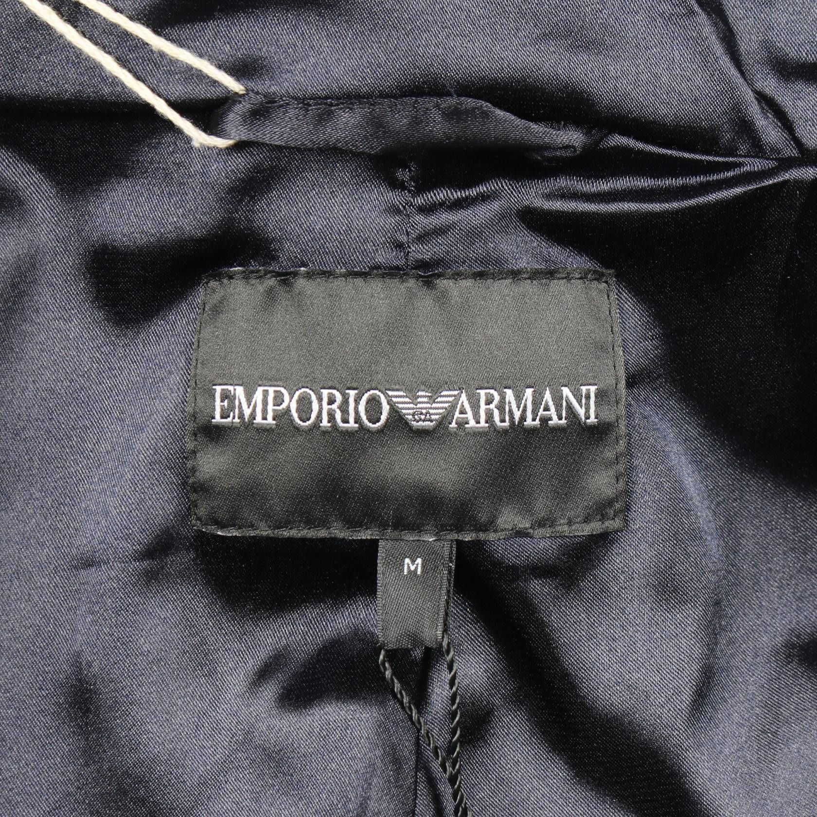 Emporio Armani Emporio Armani Emporio Armani Polyester Long Hooded Coat Textile Outerwear 6X1L4Q1JACZ DUTY FREE for USA Size ONE SIZE - 3 Thumbnail
