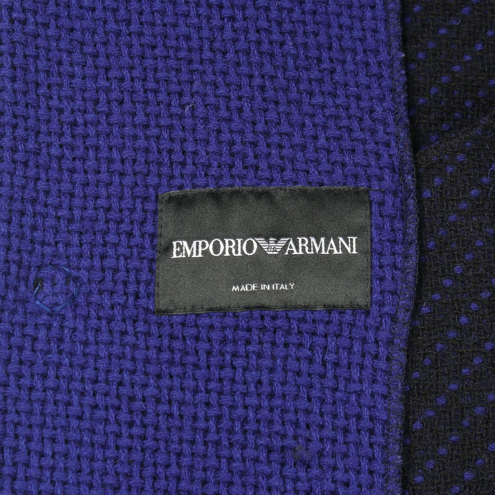 Emporio Armani Emporio Armani Emporio Armani Wool Blend Outerwear Textile Outerwear S1G86 S1657 DUTY FREE for USA Size ONE SIZE - 5 Thumbnail