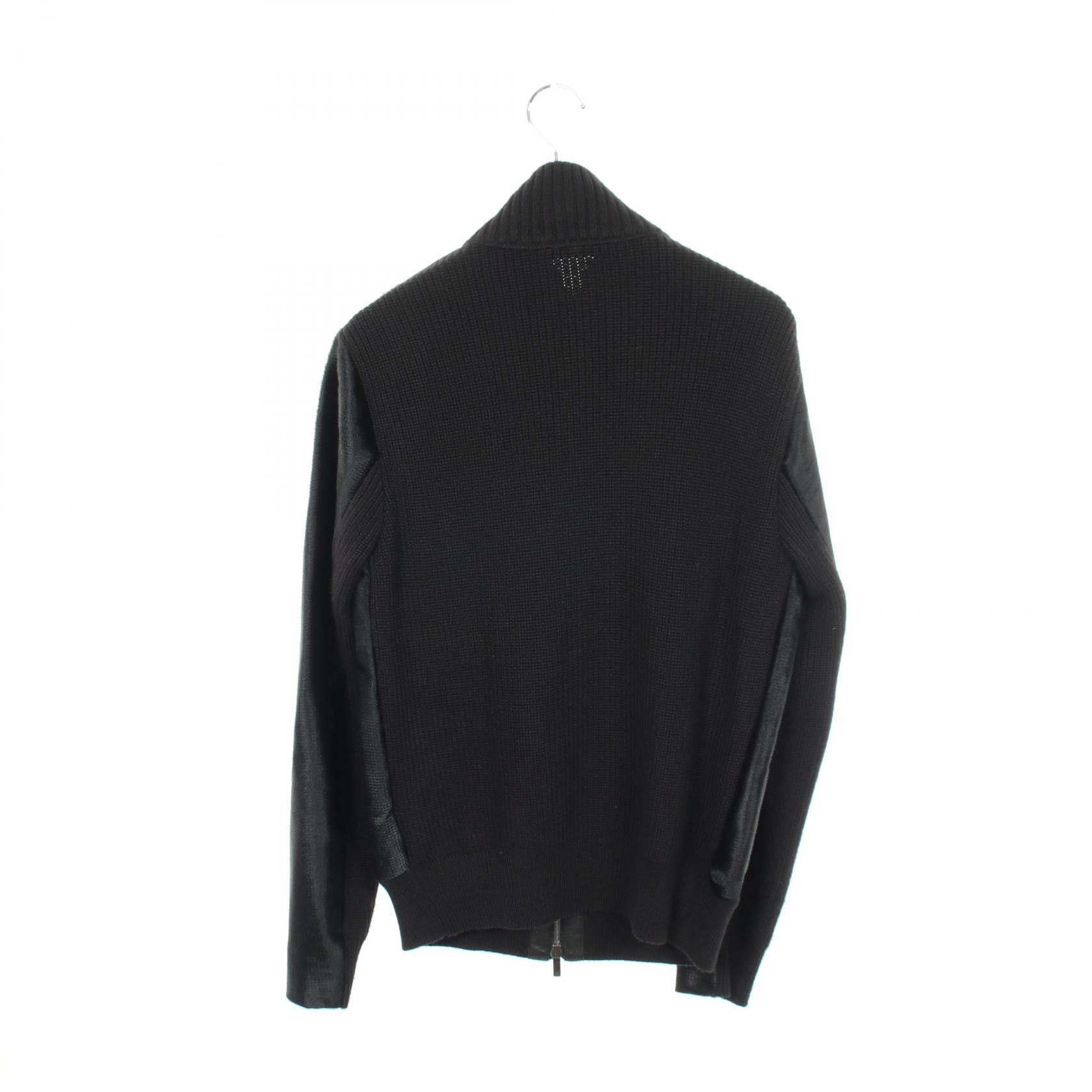 Emporio Armani Emporio Armani Emporio Armani Harako Wool Acrylic Jacket Textile Outerwear P1R11PP1P19 DUTY FREE for USA Size ONE SIZE - 2 Thumbnail