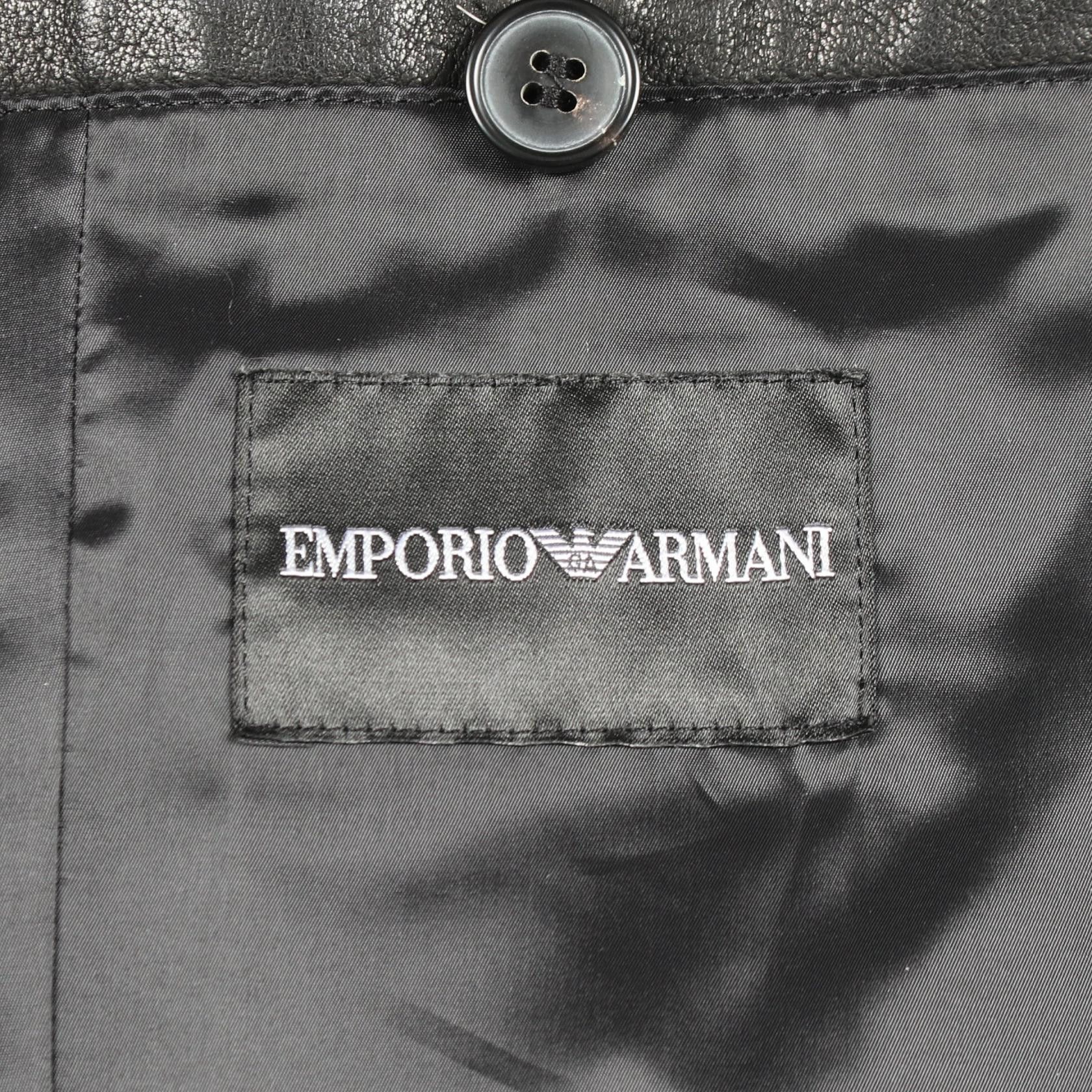 Emporio Armani Emporio Armani Emporio Armani Harako Wool Acrylic Jacket Textile Outerwear P1R11PP1P19 DUTY FREE for USA Size ONE SIZE - 3 Thumbnail