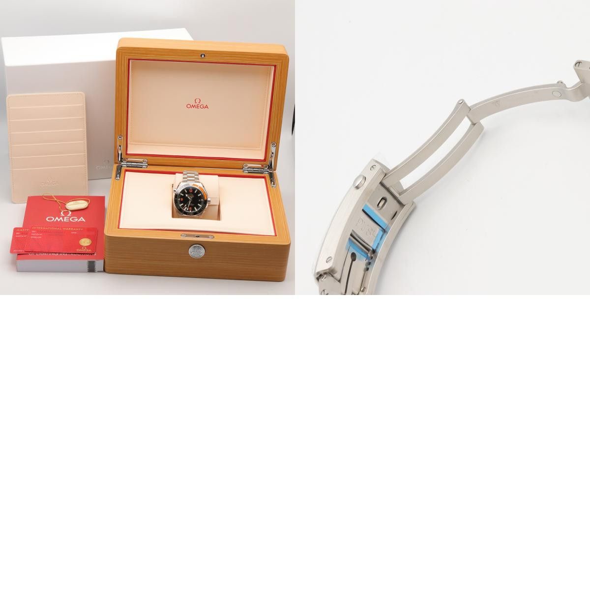 Omega Omega OMEGA Seamaster Planet Ocean Stainless Steel Mens Watch Metal Automatic 215.30.44.21.01.002 DUTY FREE for USA Size ONE SIZE - 10 Thumbnail