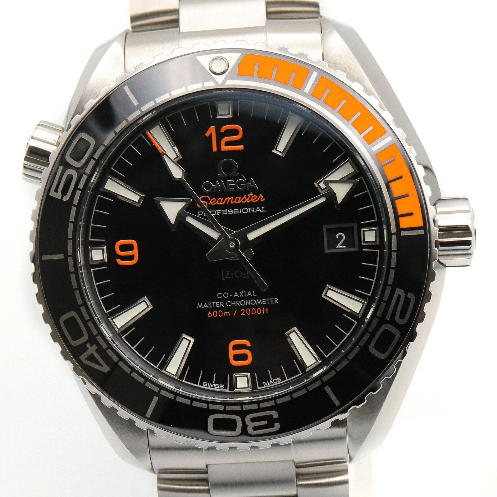 Omega Omega OMEGA Seamaster Planet Ocean Stainless Steel Mens Watch Metal Automatic 215.30.44.21.01.002 DUTY FREE for USA Size ONE SIZE - 3 Thumbnail