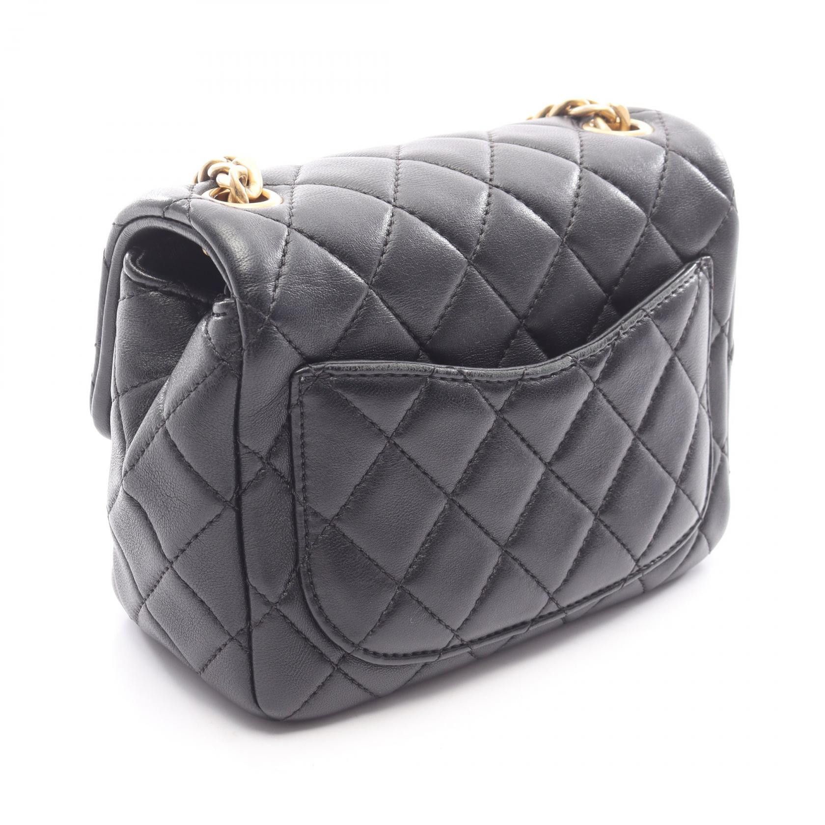 Chanel Chanel Chanel Mini Lambskin Shoulder Bag Leather Shoulder Bag AS2379 DUTY FREE for USA Size ONE SIZE - 2 Thumbnail