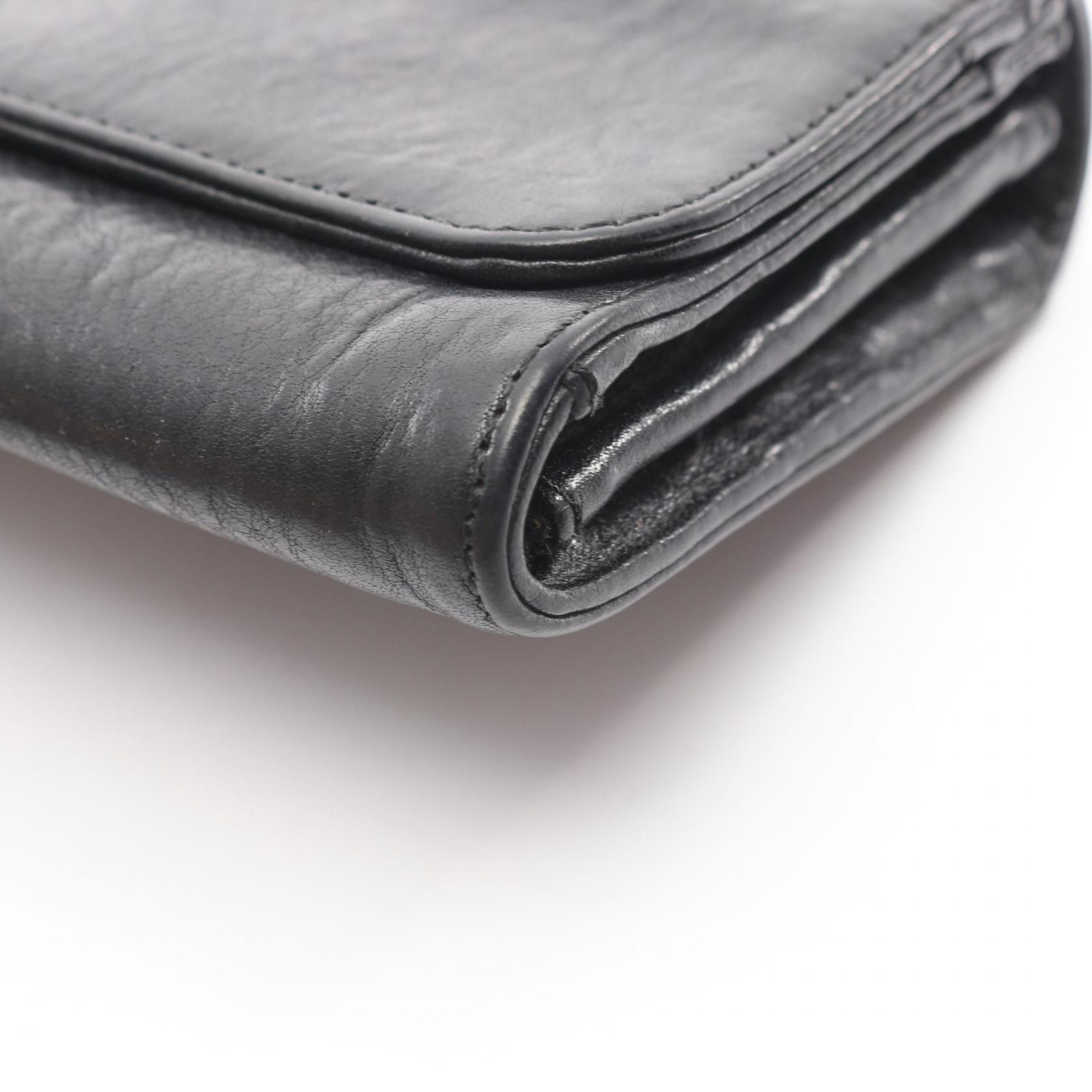 Chrome Hearts Chrome Hearts Chrome Hearts Judy Leather Long Bifold Wallet Leather Long Wallet DUTY FREE for USA Size ONE SIZE - 9 Thumbnail