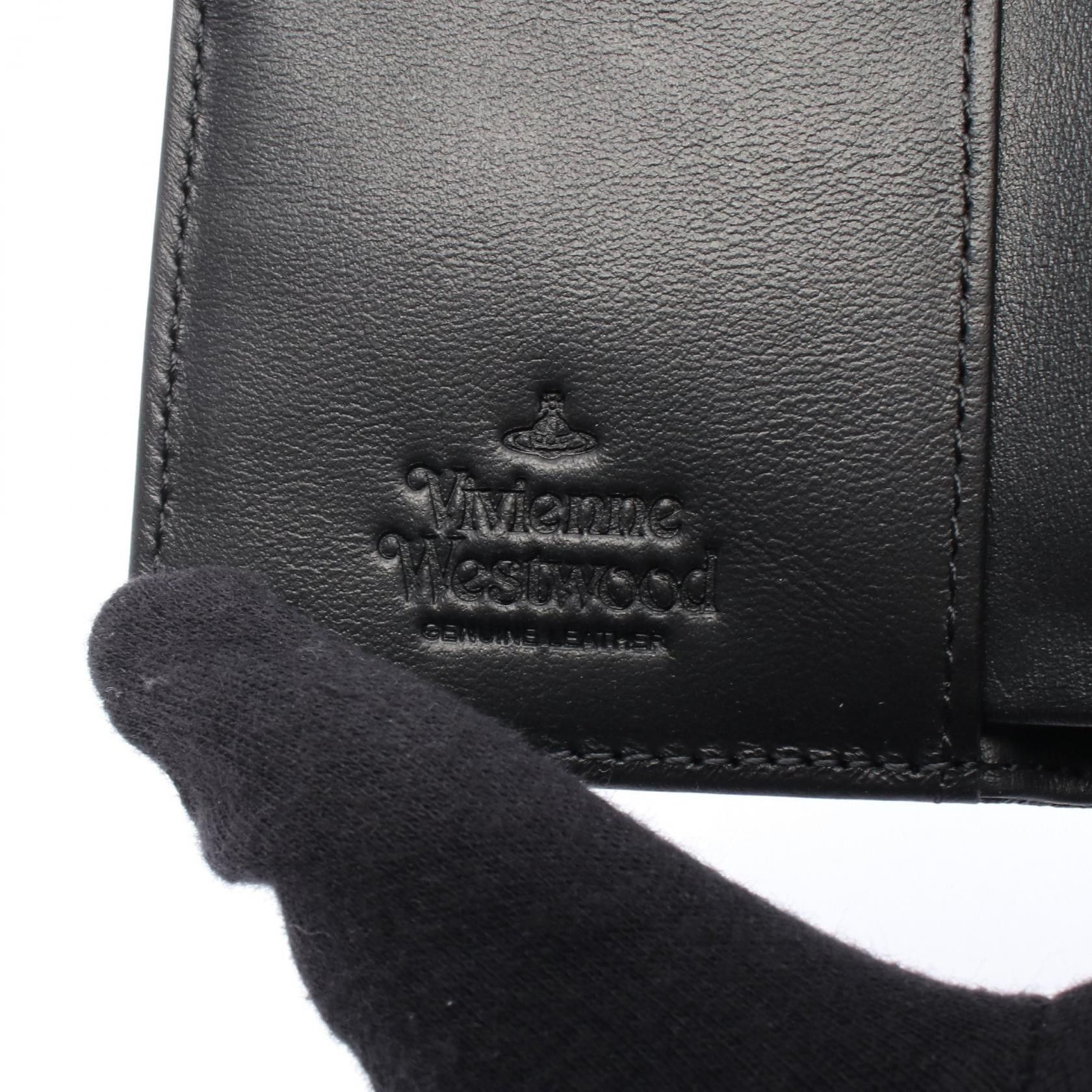 Vivienne Westwood Vivienne Westwood Vivienne Westwood SMALL FRAME WALLET leather wallet Leather Short Wallet 51010018L0040N402 DUTY FREE for USA Size ONE SIZE - 5 Thumbnail