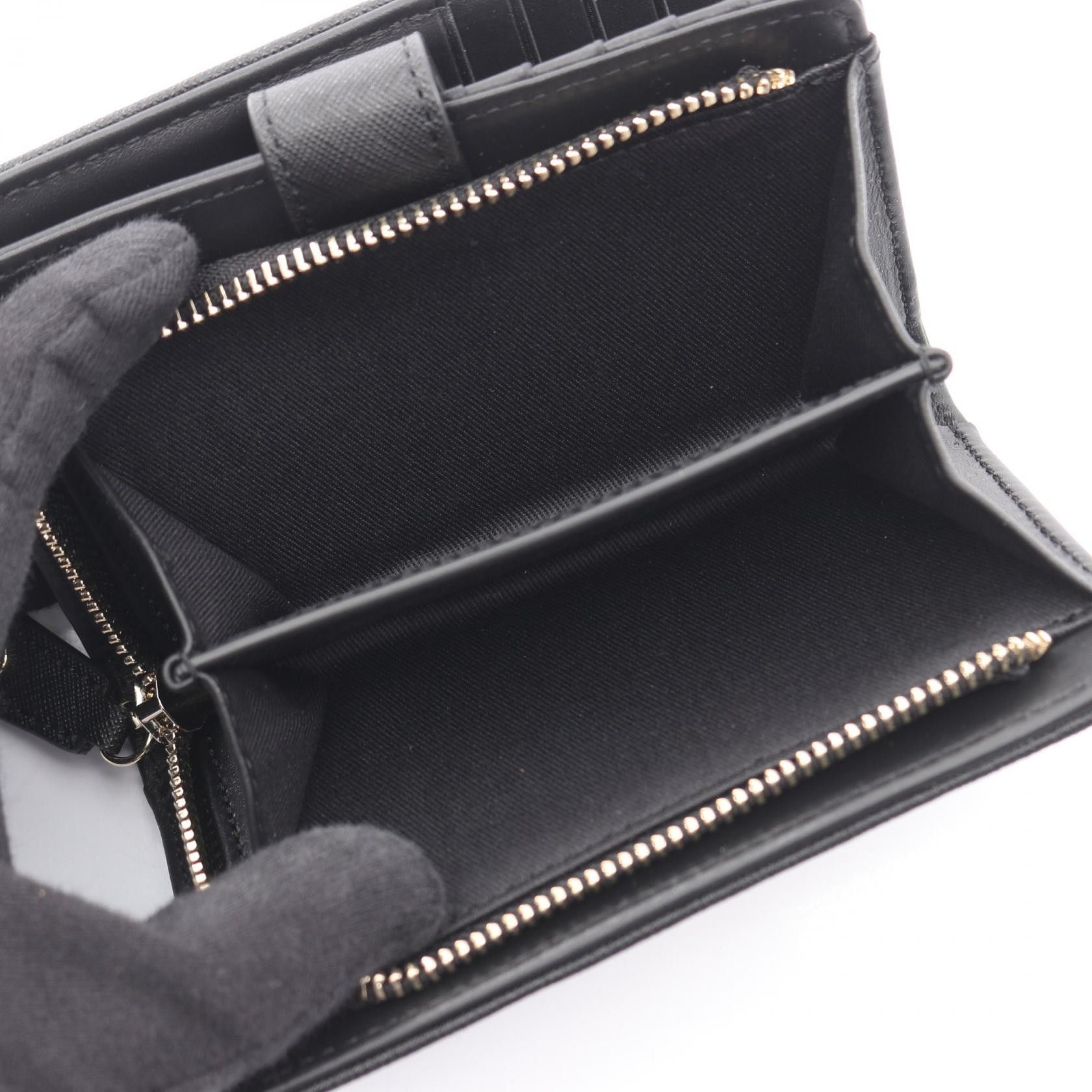 Vivienne Westwood Vivienne Westwood Vivienne Westwood ZIP CARD WALLET SAFFIANO bifold wallet Leather Short Wallet 51080028L0040N401 DUTY FREE for USA Size ONE SIZE - 4 Thumbnail