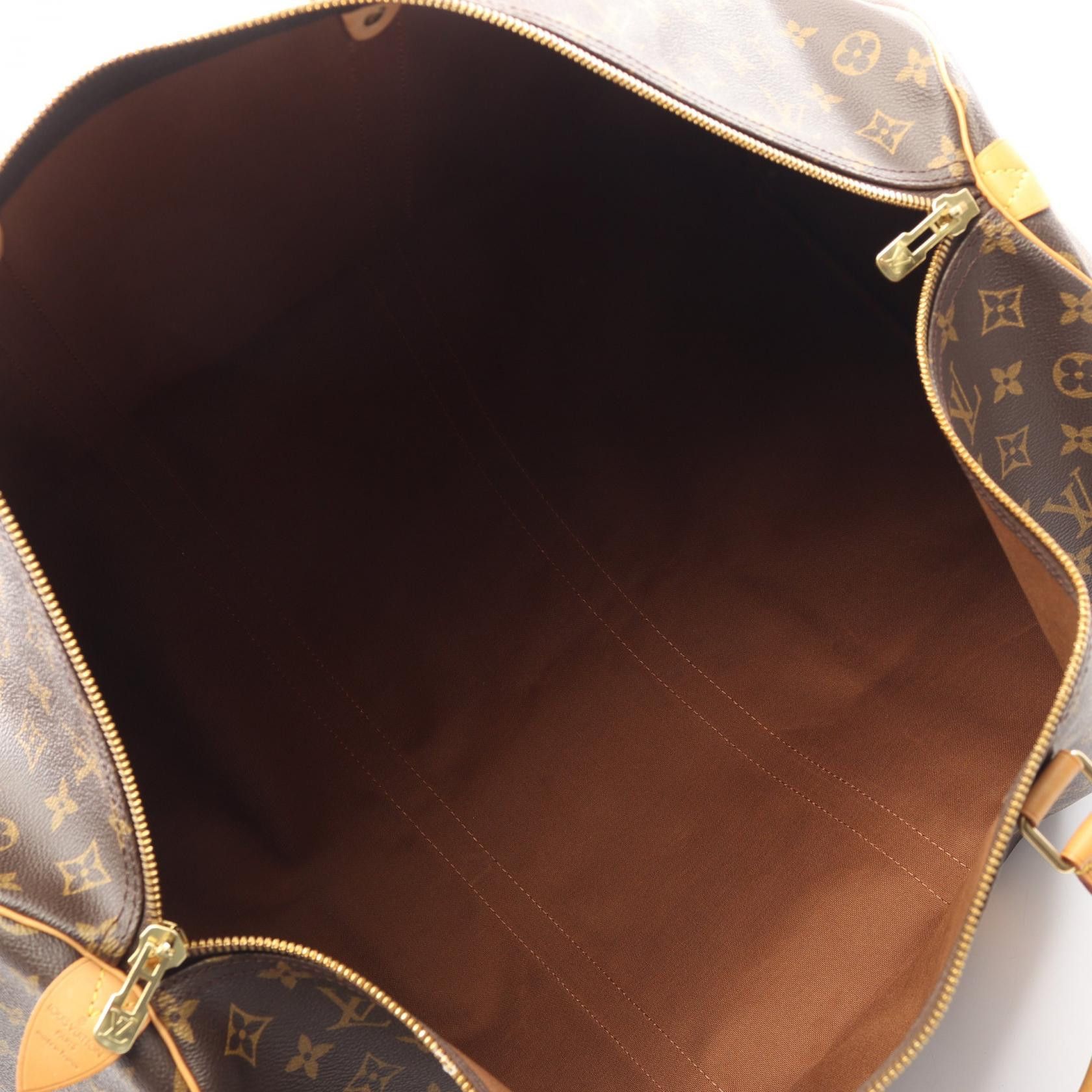 Louis Vuitton Louis Vuitton Louis Vuitton Keepall Monogram Boston Bag Textile Travel Bag M41422 DUTY FREE for USA Size ONE SIZE - 3 Thumbnail