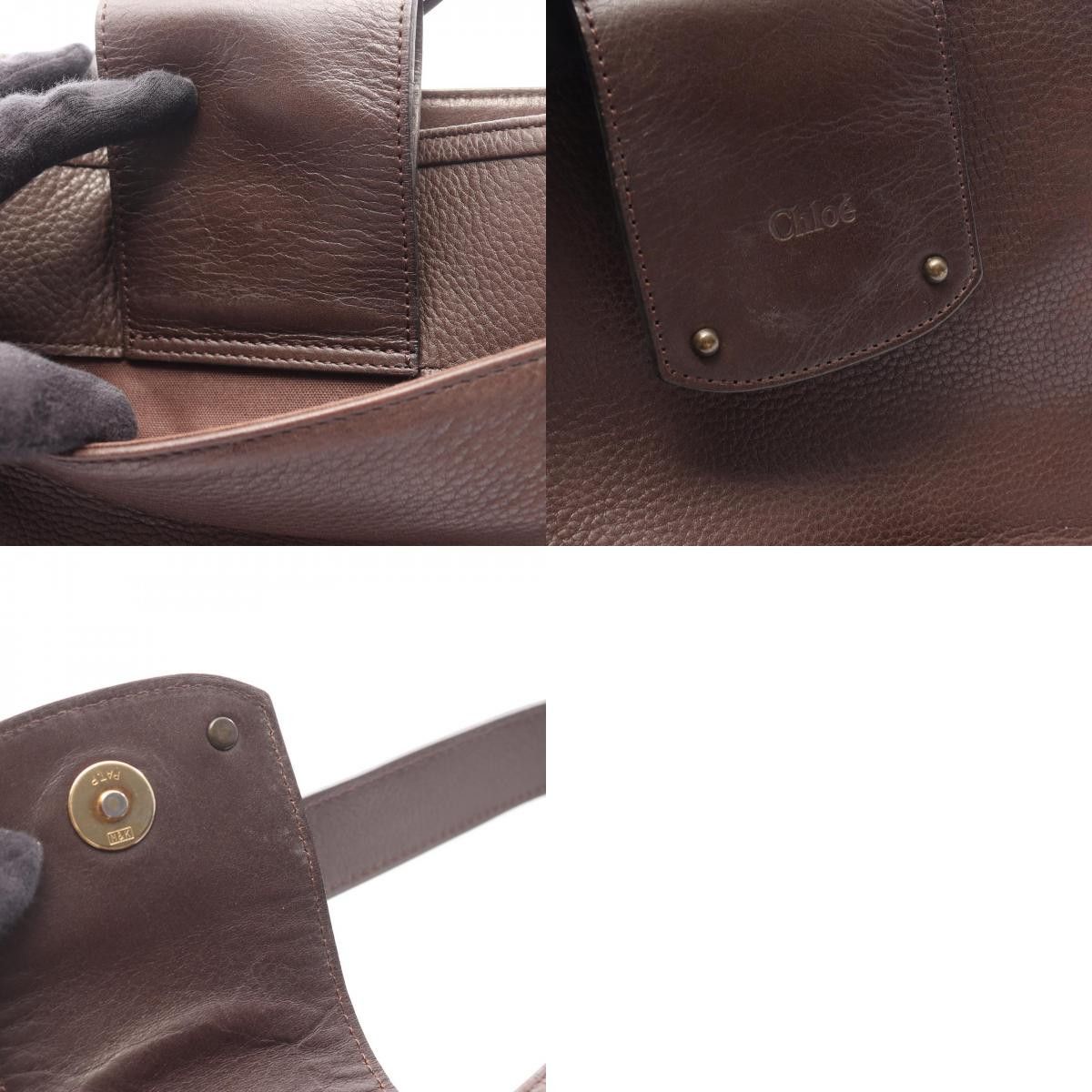 Chloe Chloe Chloe Leather Shoulder Bag Leather Shoulder Bag DUTY FREE for USA Size ONE SIZE - 10 Thumbnail