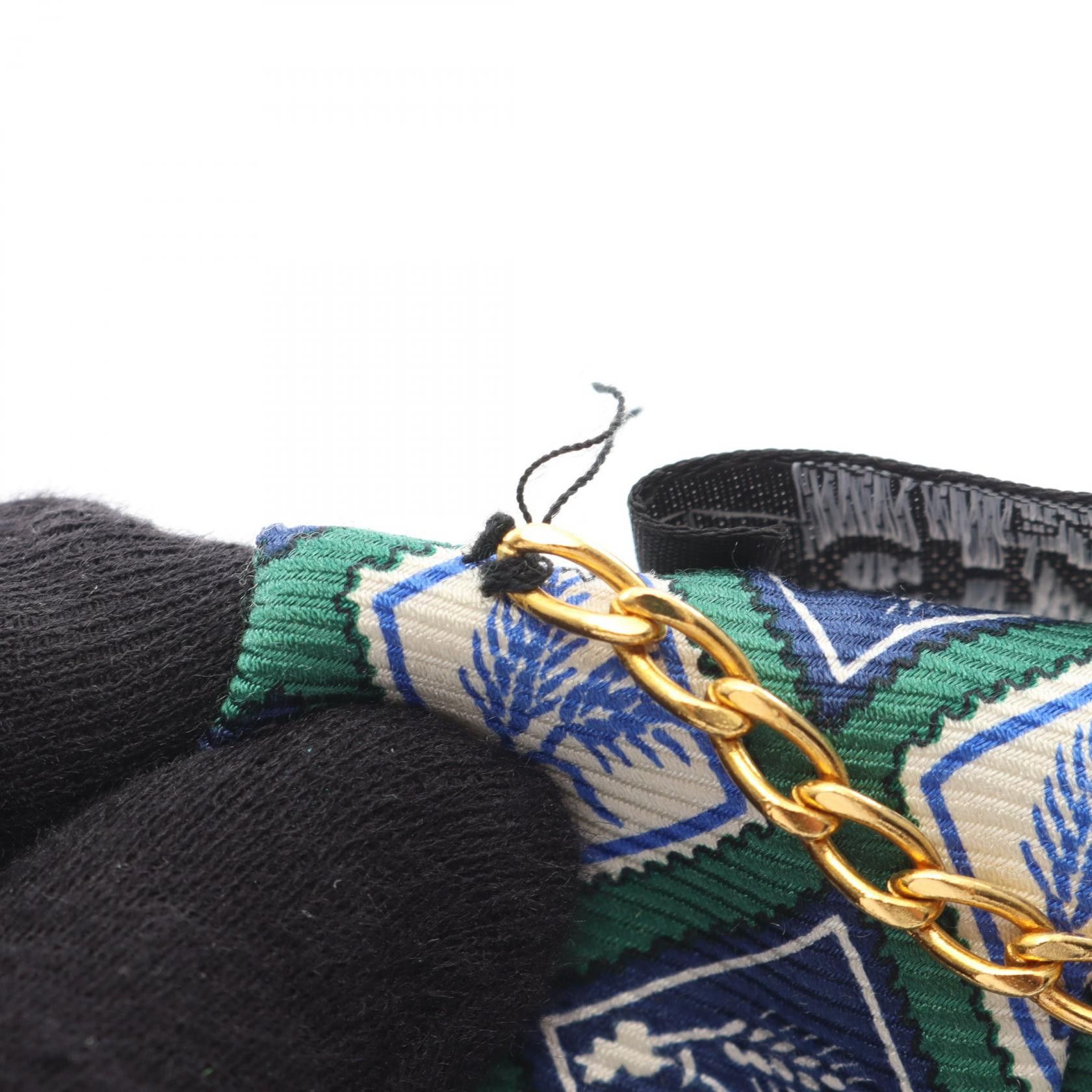 Chanel Chanel Chanel Silk Tie Textile Necktie DUTY FREE for USA Size ONE SIZE - 6 Thumbnail